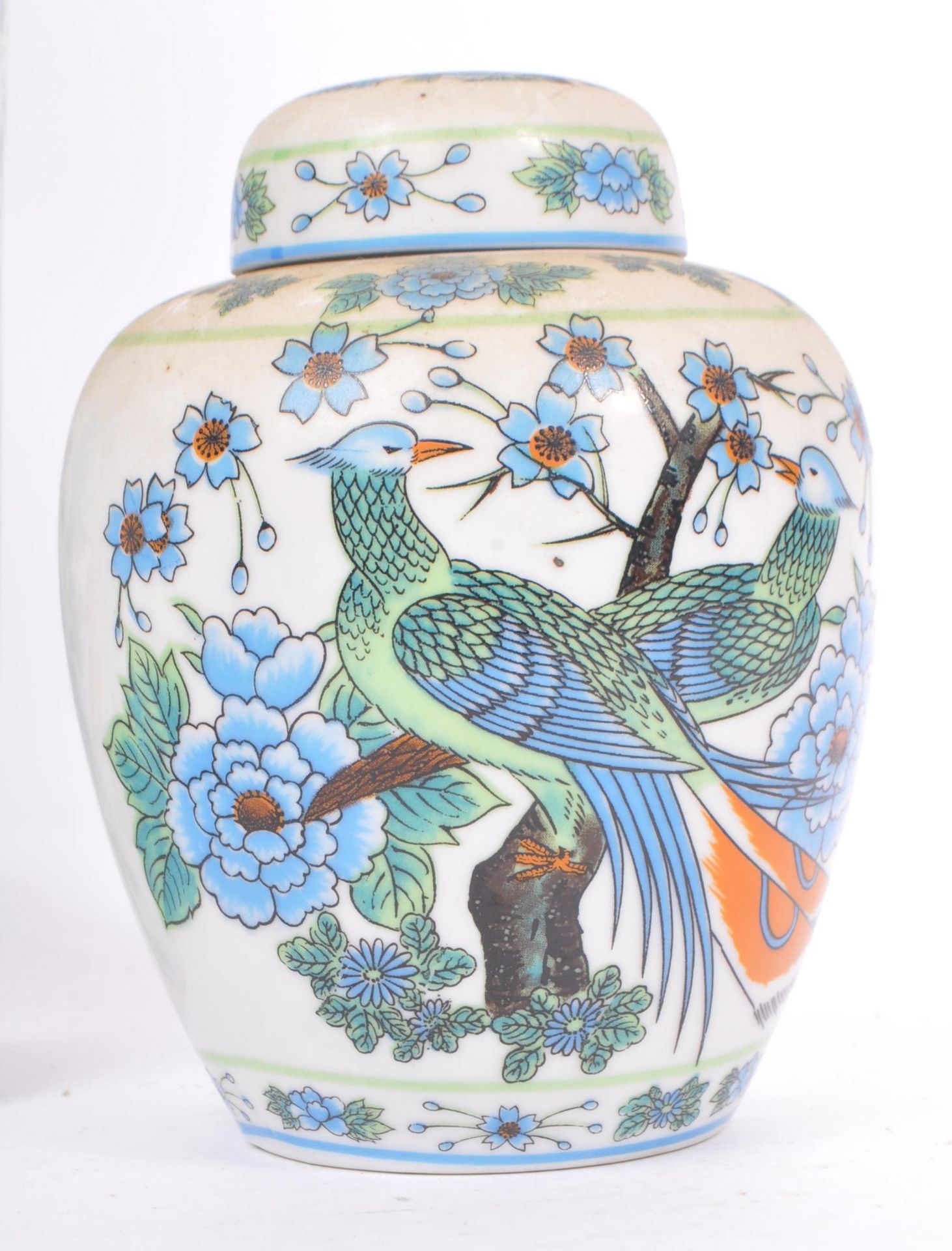 COLLECTION OF THREE JAPANESE HAND PAINTED CHINA - Image 3 of 5