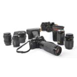 PHOTOGRAPHY INTEREST - COLLECTION OF CAMERAS & LENSES