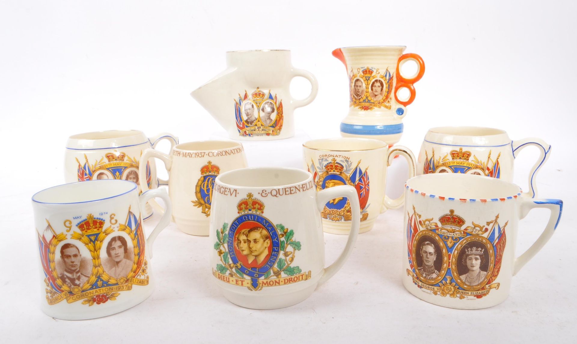 COLLECTION OF CHINA ITEMS - GEORGE VI CORONATION - Image 4 of 6