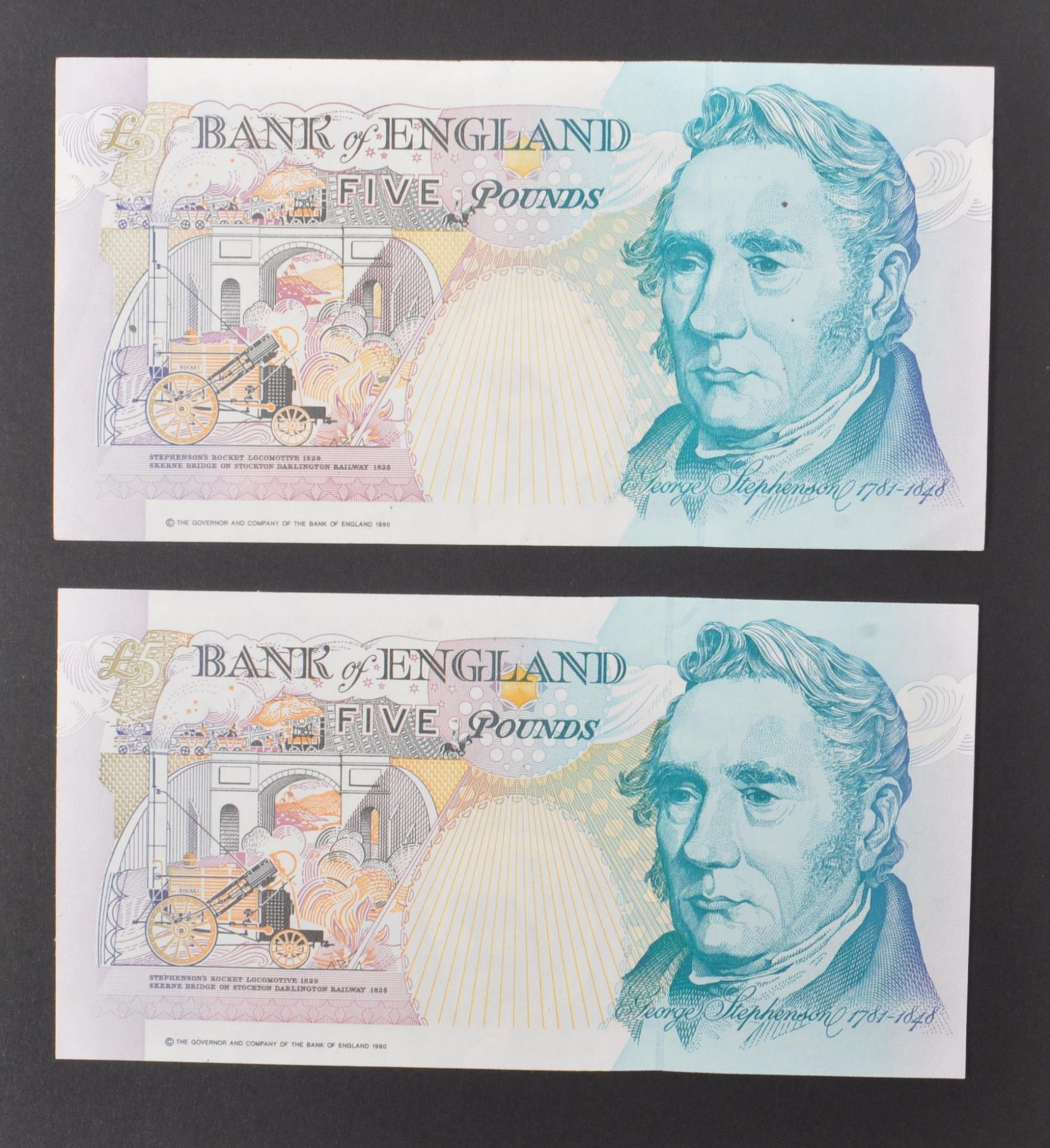 COLLECTION BRITISH UNCIRCULATED BANK NOTES - Bild 22 aus 52