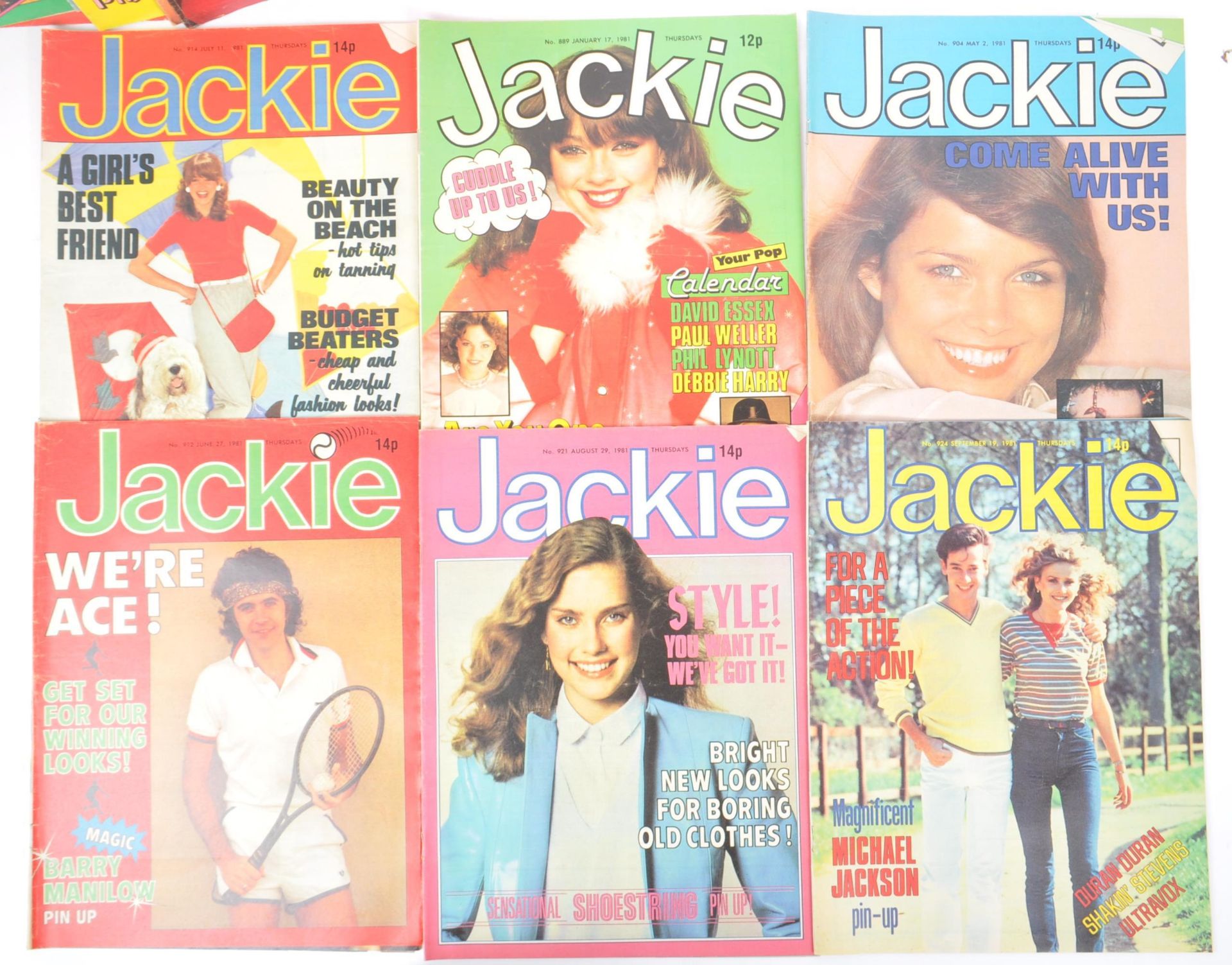 COLLECTION OF 1960S - 80S MAGAZINES - JACKIE / GIRL / BLUE JEANS - Bild 9 aus 10