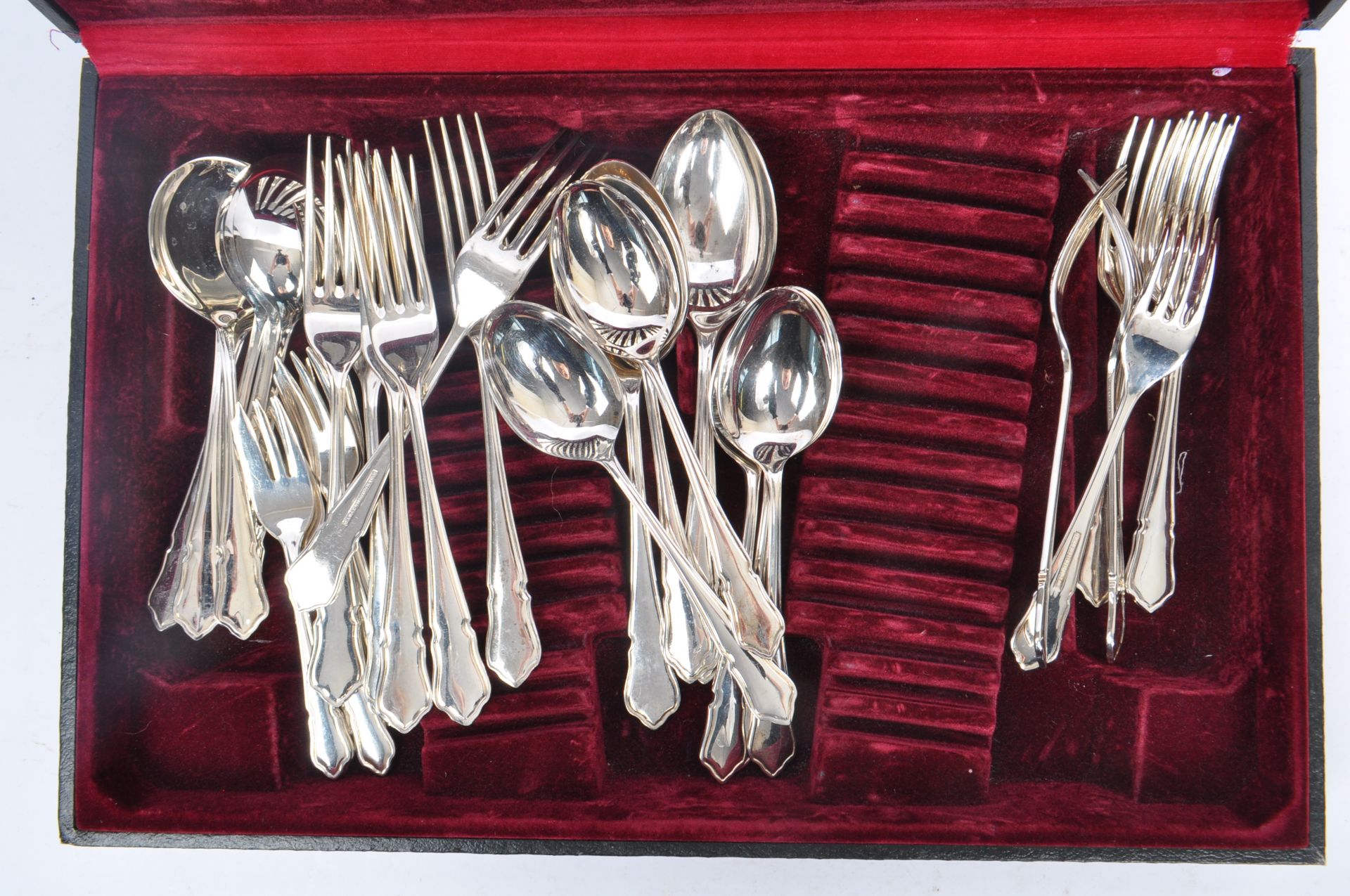 HOUSLEY & SONS - FORTY FIVE PIECE CANTEEN OF CUTLERY - Image 4 of 10