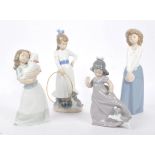 NAO - COLLECTION OF FOUR FEMALE FIGURINES