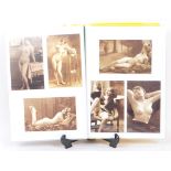 COLLECTION OF 20TH CENTURY FRENCH EROTIC NUDE POSTCARDS