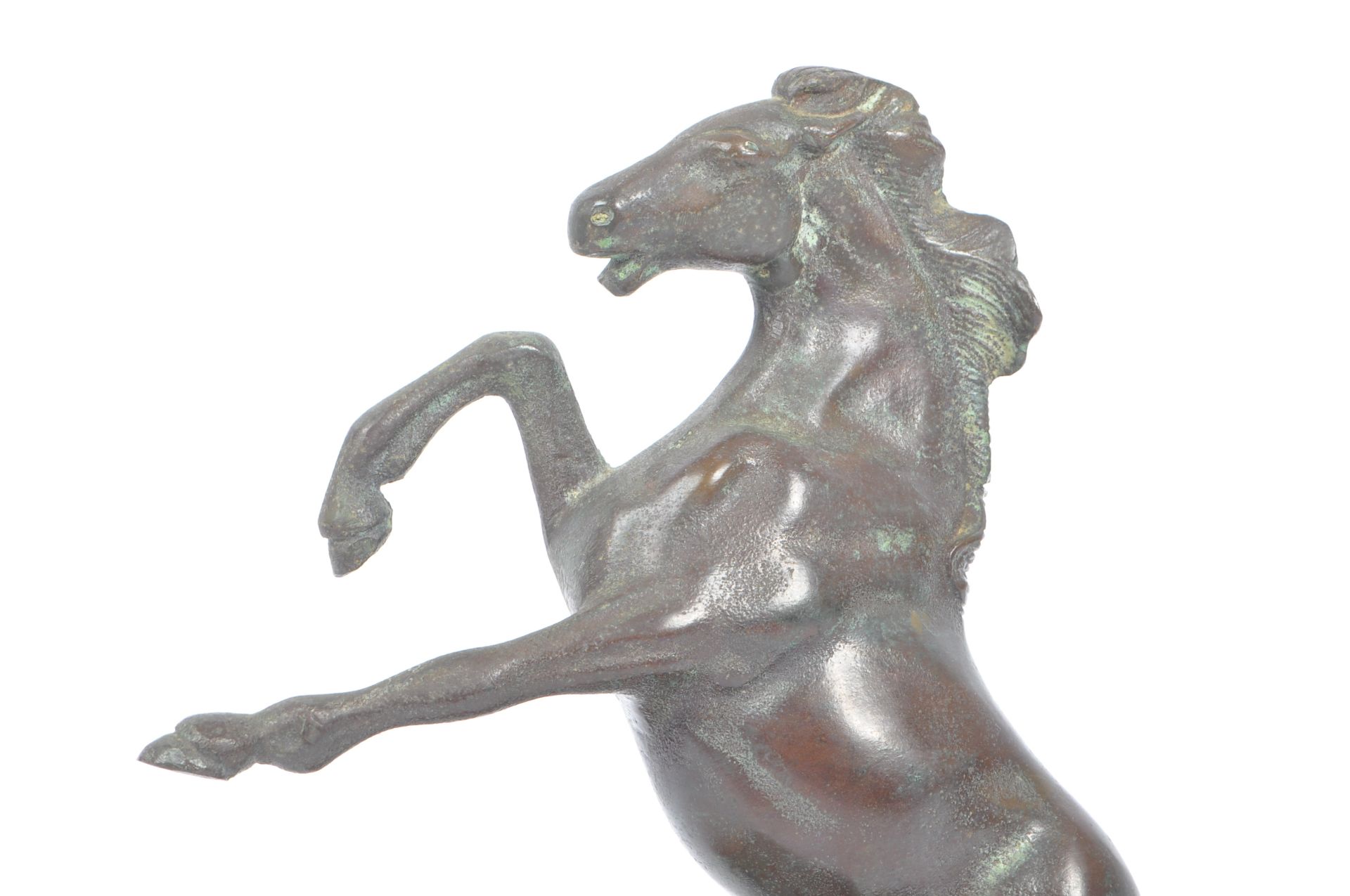 20TH CENTURY CHINESE BRONZE HORSE FIGURE - Image 5 of 5