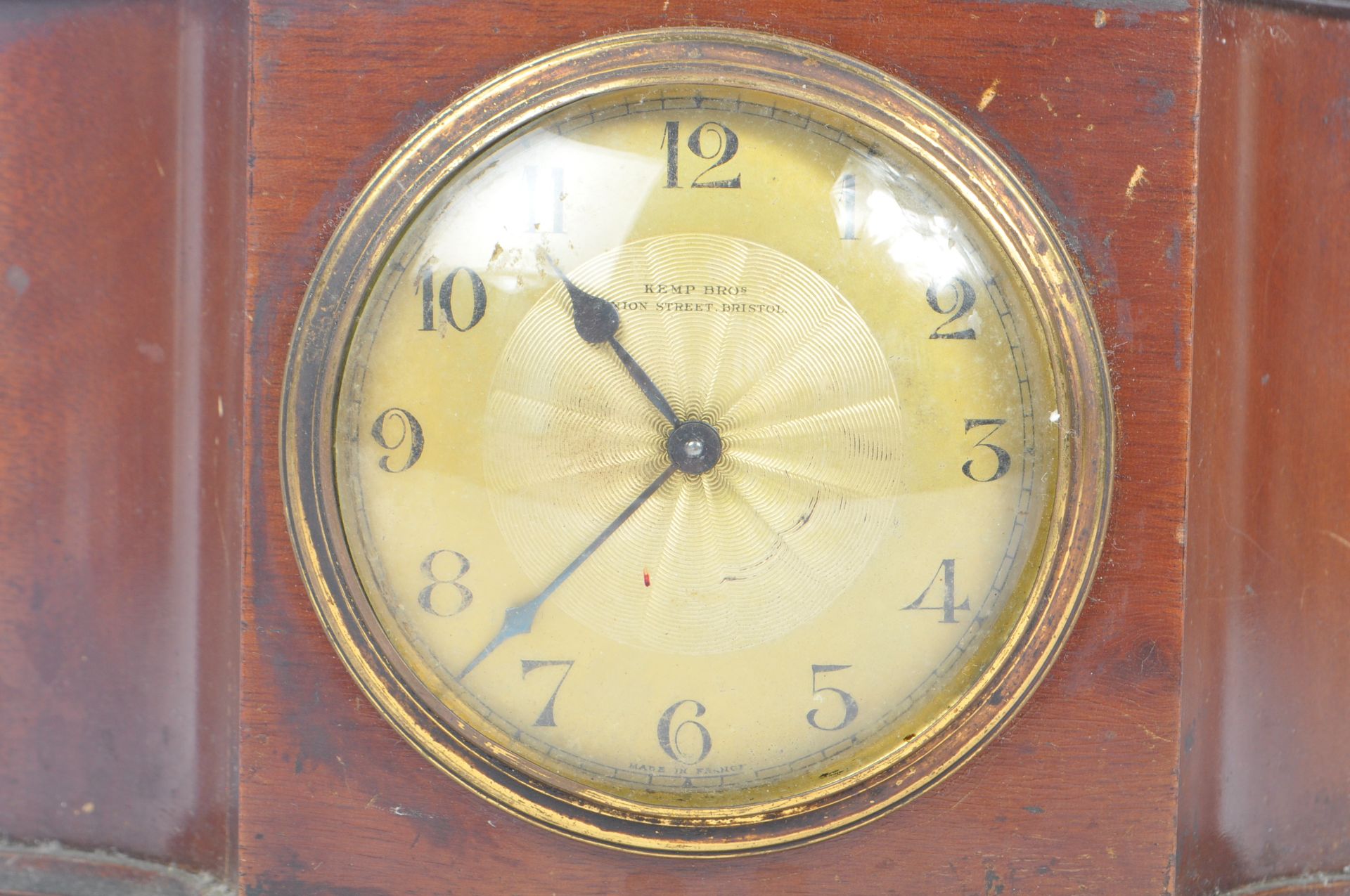 EARLY 20TH CENUTRY KEMP BROTHERS MANTEL CLOCK - Bild 6 aus 6