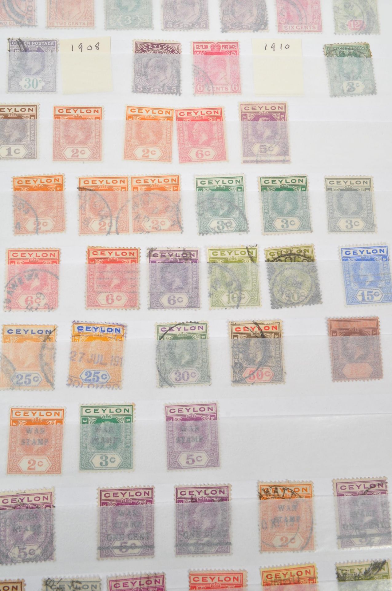 COLLECTION OF 19TH & 20TH CENTURY FOREIGN STAMPS - Bild 5 aus 7