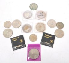 COLLECTION OF 20TH CENTURY BRITISH CURRENCY CROWN COINS