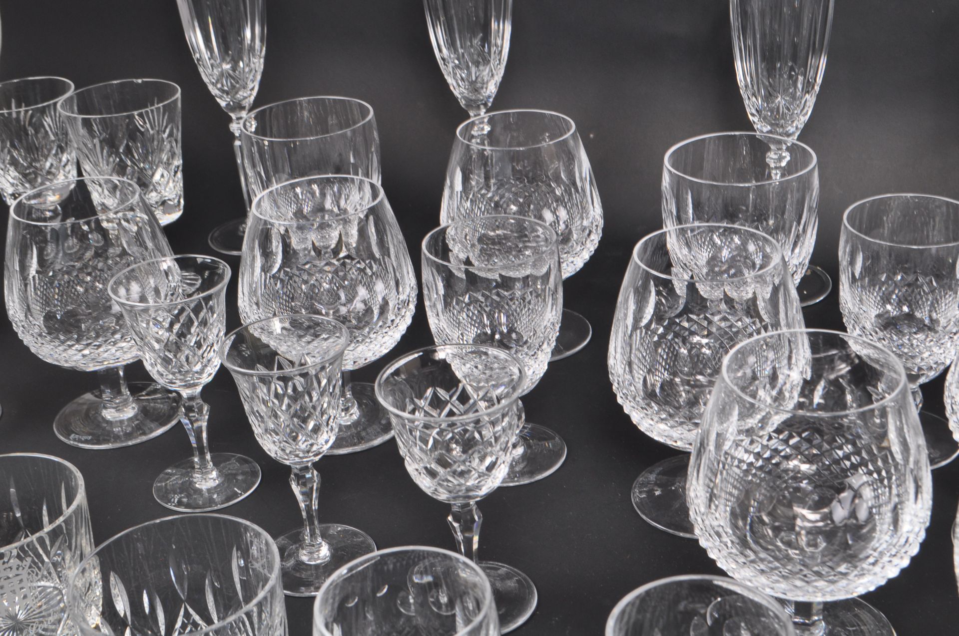 WATERFORD CRYSTAL - COLLECTION OF IRISH DRINKING GLASSES - Bild 13 aus 14
