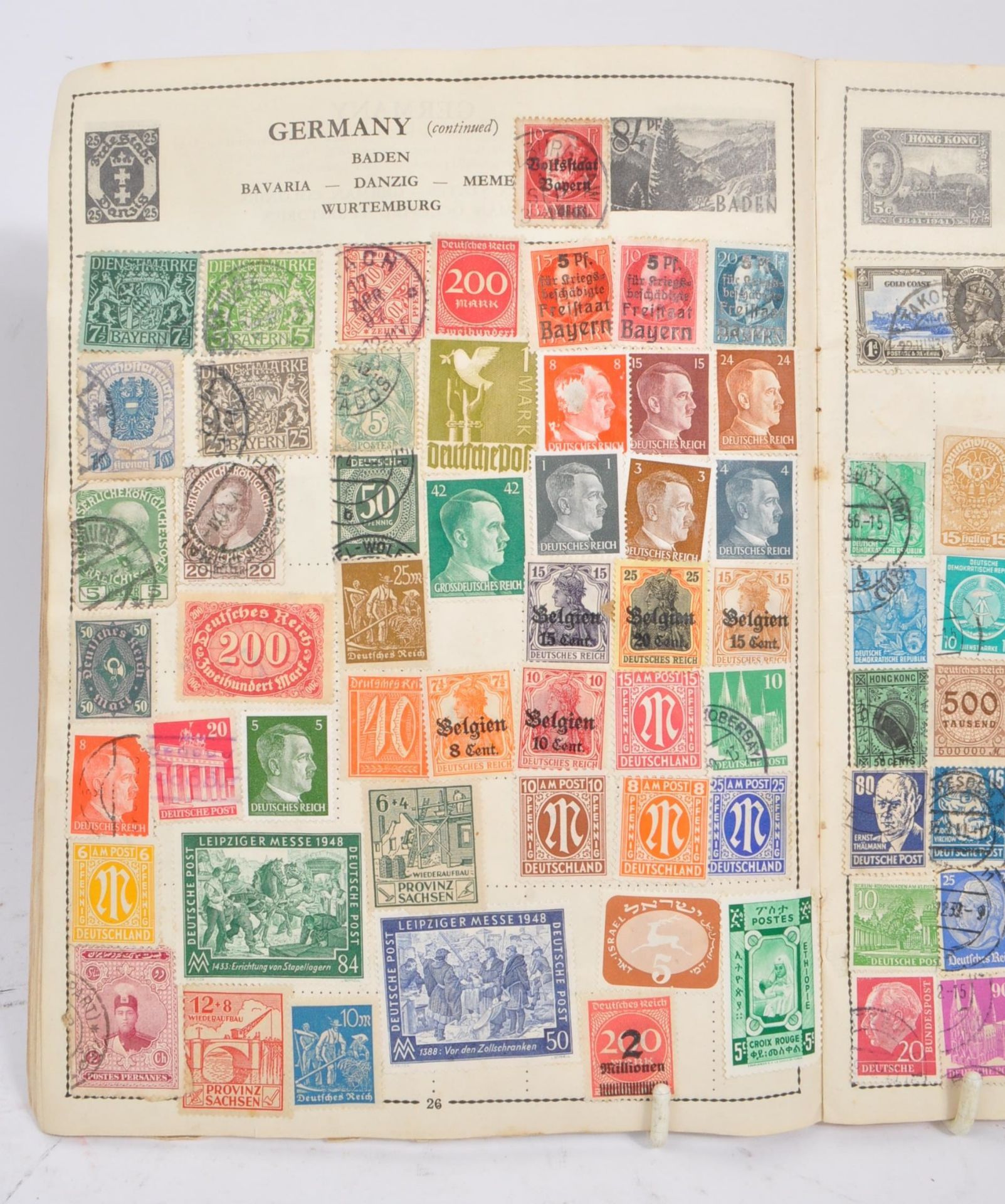 COLLECTION OF STAMPS INCLUDING 16 PENNY REDS - Image 6 of 8