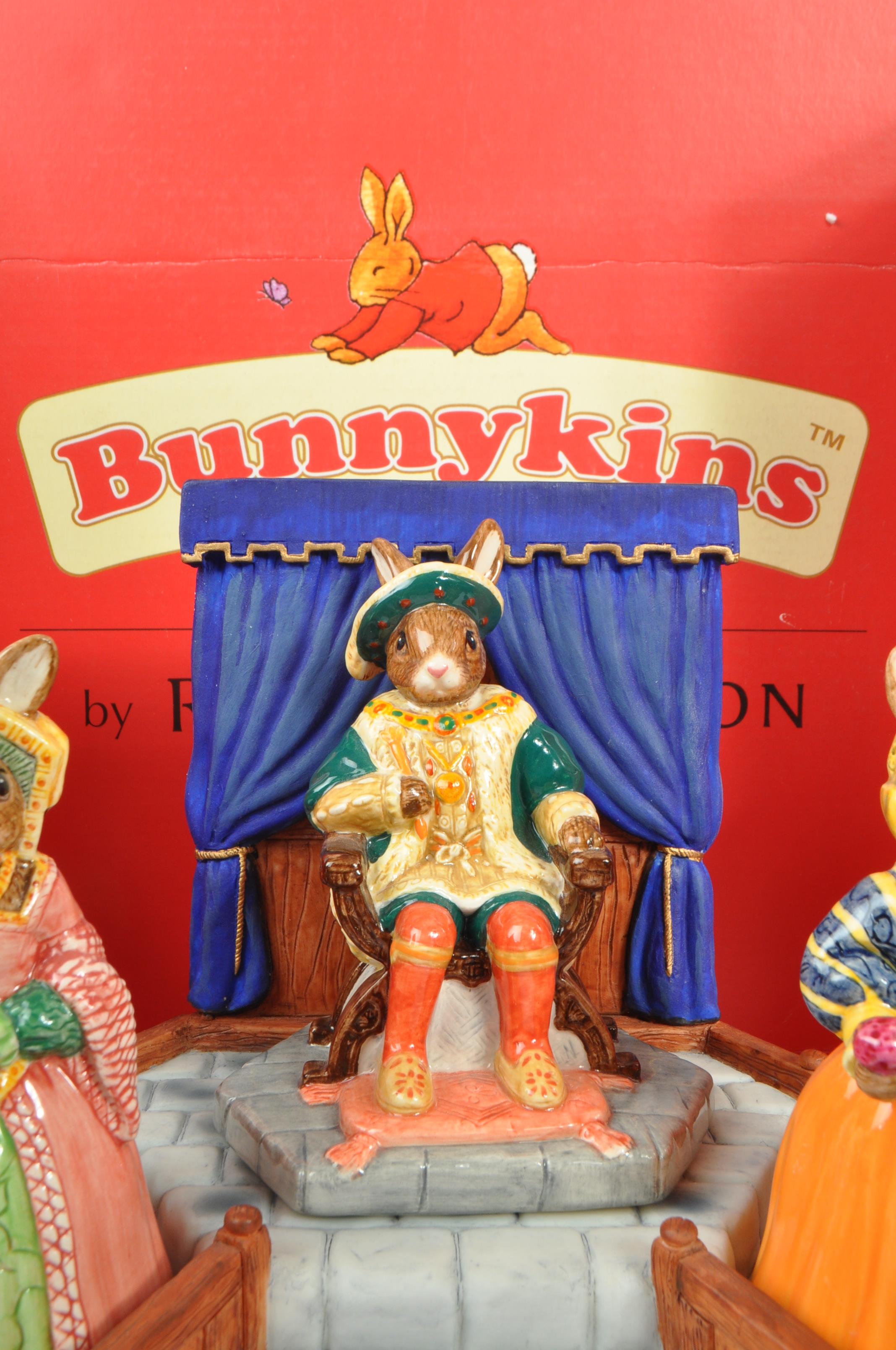 BUNNYKINS - HENRY VIII & SIX WIVES PORCELAIN FIGURES - Image 2 of 9