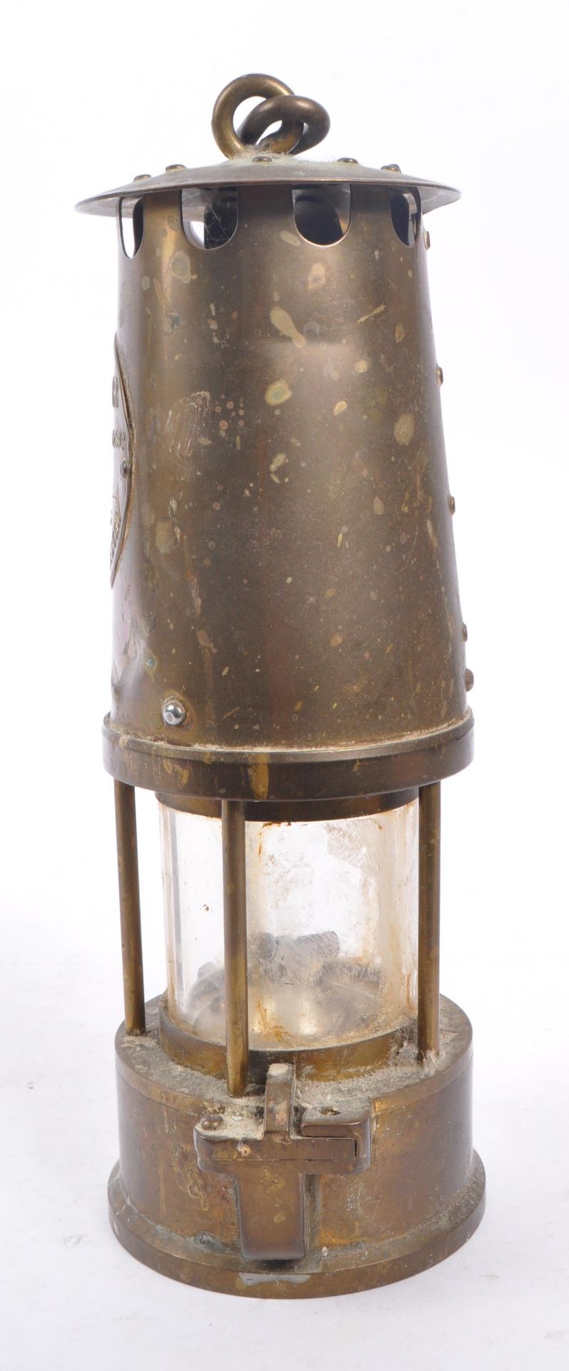 THE PROTECTOR LAMP & LIGHTING - BRASS MINERS LAMP - Image 2 of 6