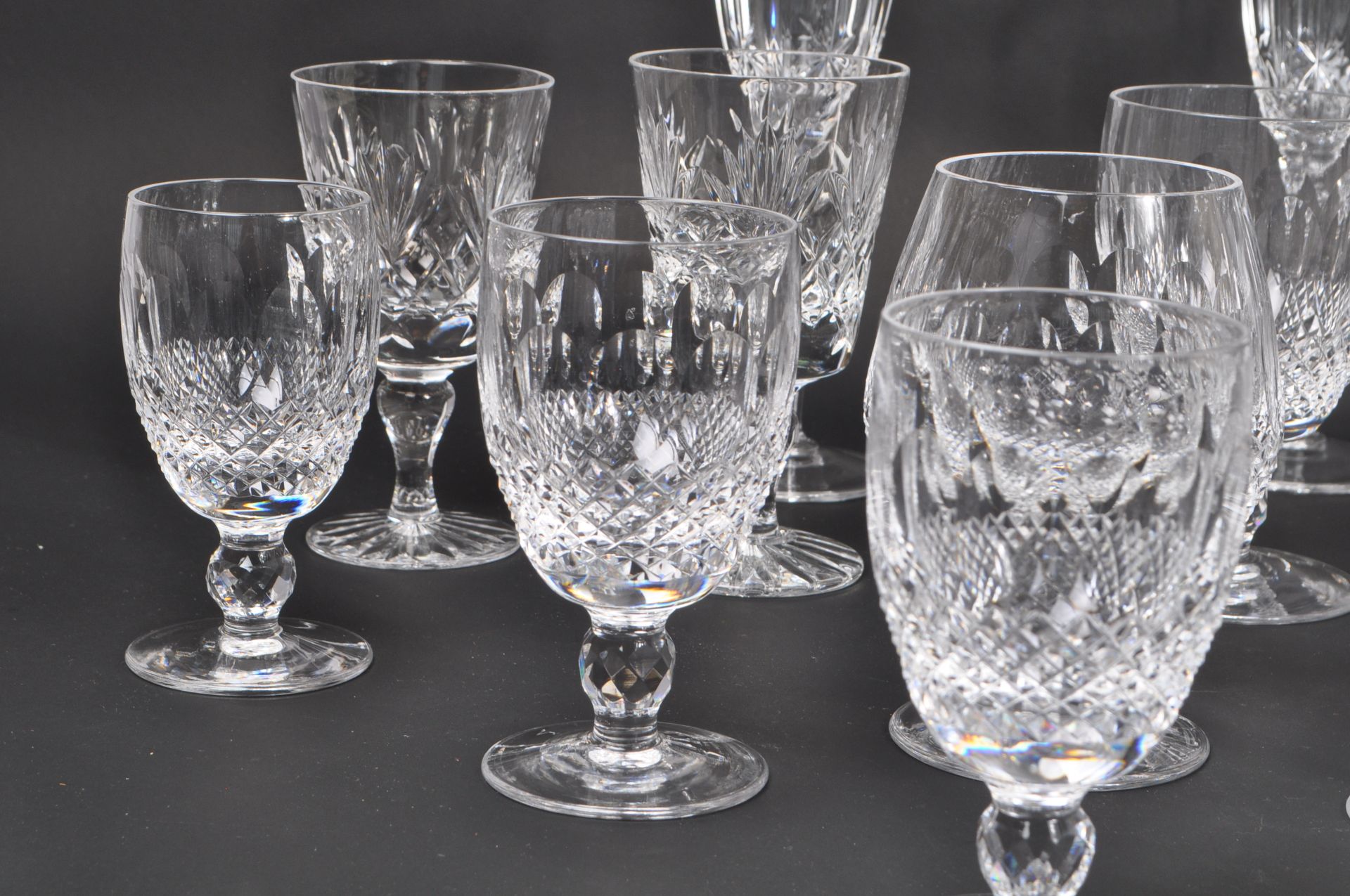 WATERFORD CRYSTAL - COLLECTION OF IRISH DRINKING GLASSES - Bild 2 aus 14