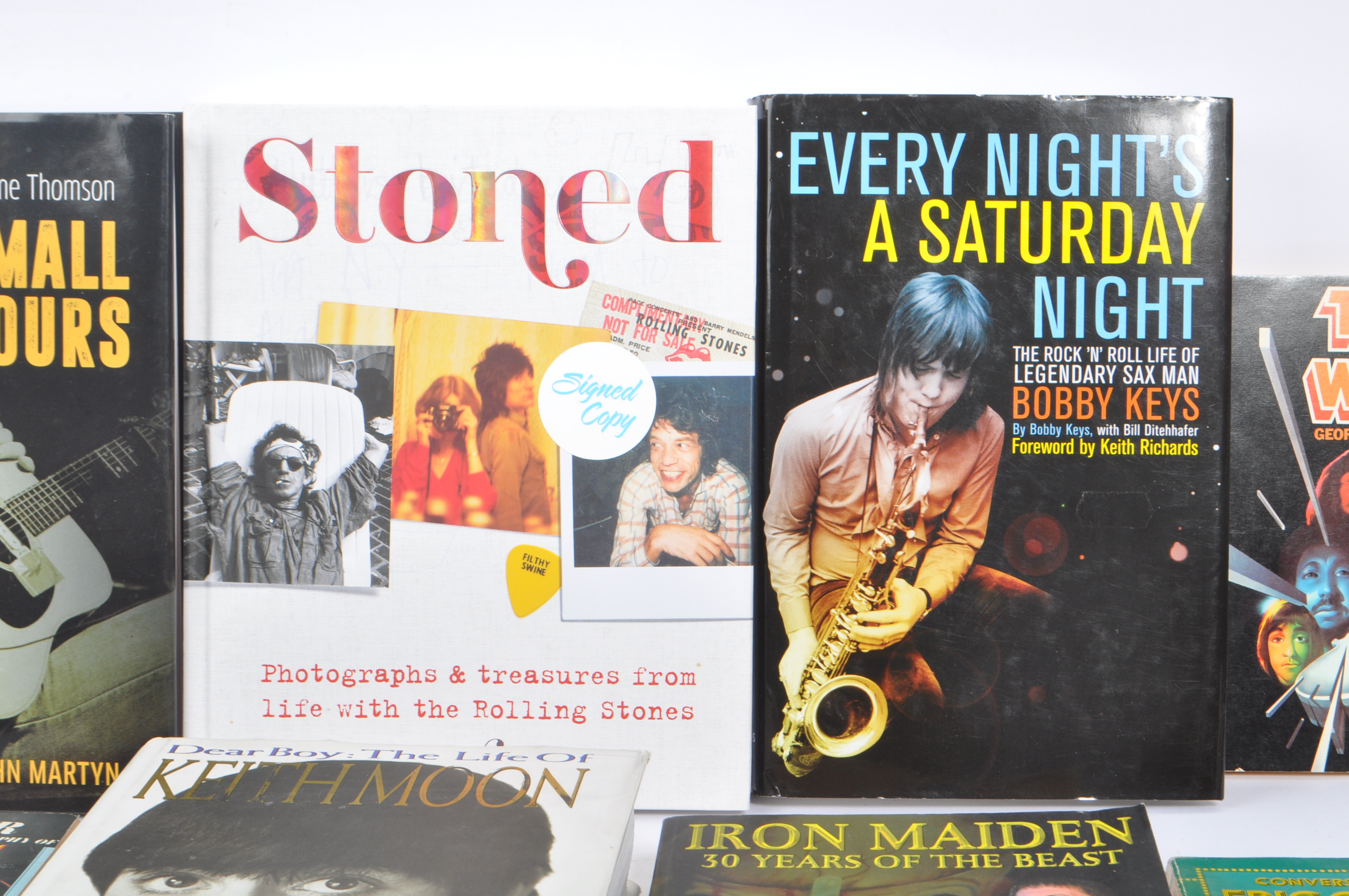 OF MUSIC INTEREST - COLLECTION OF ARTIST / BAND BIOGRAPHIES - Image 3 of 7