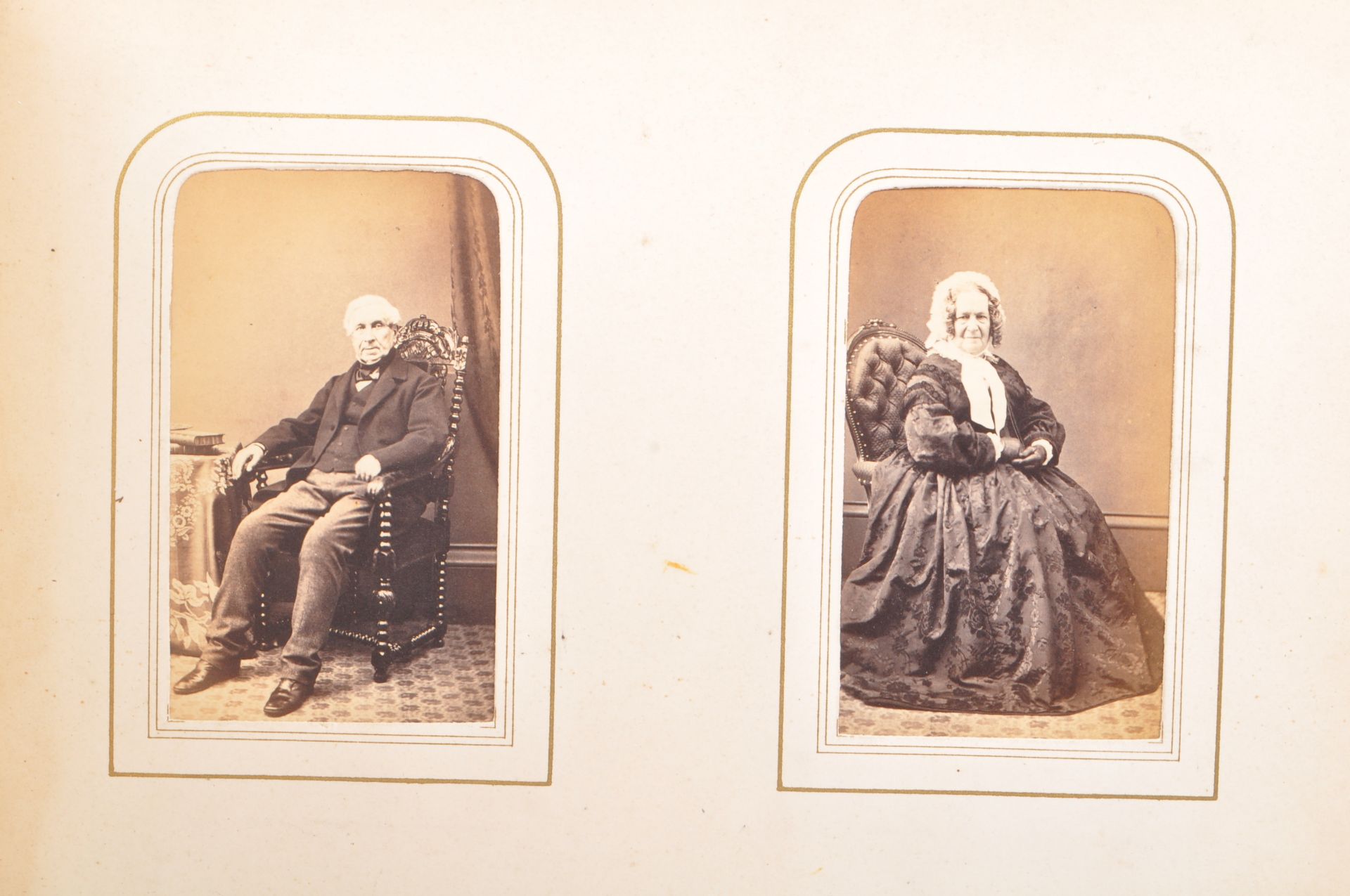 VICTORIAN 1800S ALBUM OF PHOTOGRAPHS INCL. WILLIAM KILBURN - Image 8 of 14