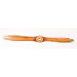 20TH CENTURY REPRO WWII RAF WOODEN AIRCRAFT PROPELLER