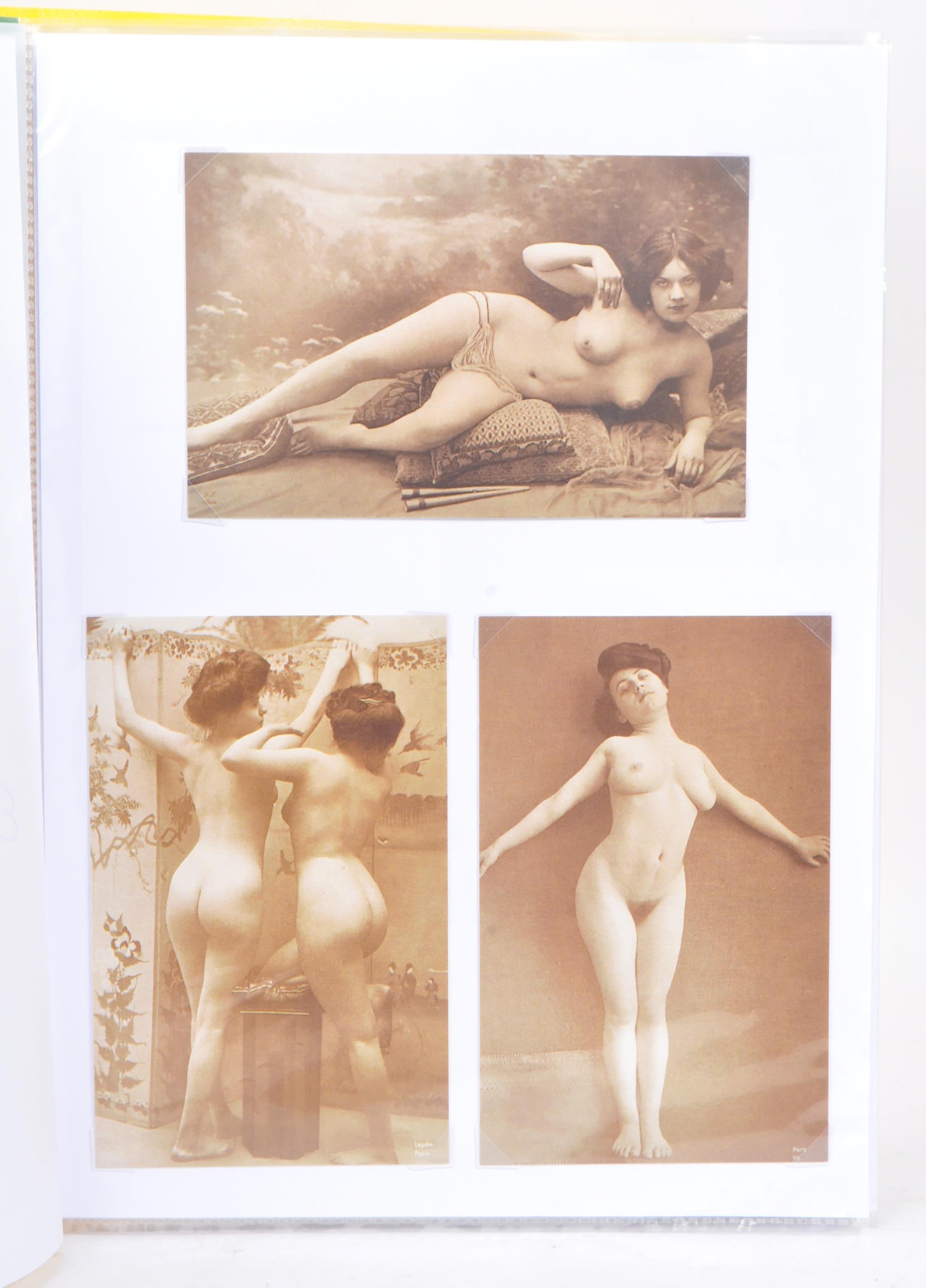 COLLECTION OF 20TH CENTURY FRENCH EROTIC NUDE POSTCARDS - Image 8 of 9