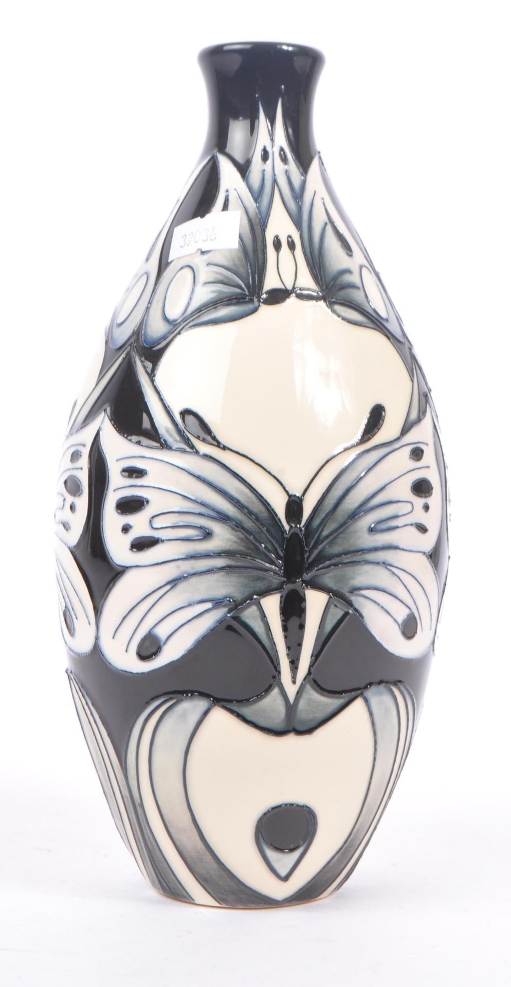 MOORCROFT POTTERY - BUTTERFLY TEARS VASE - Image 3 of 6