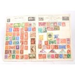 COLLECTION OF STAMPS INCLUDING 16 PENNY REDS