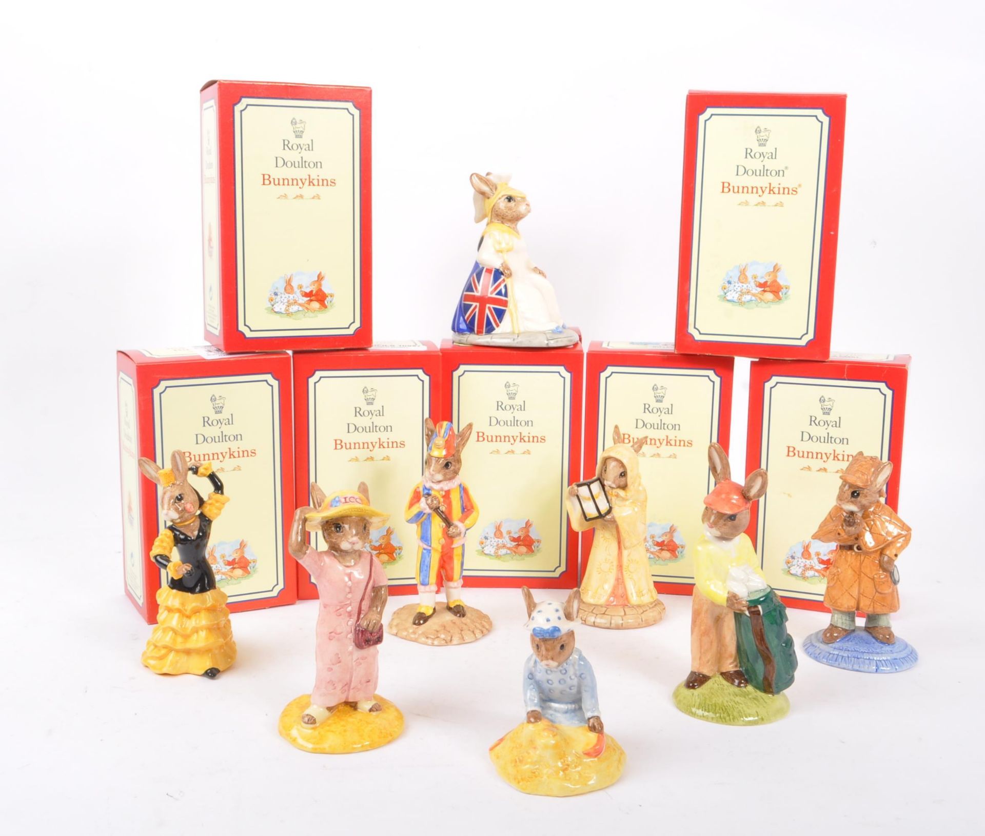 ROYAL DOULTON - BUNNYKINS - COLLECTION OF PORCELAIN FIGURES