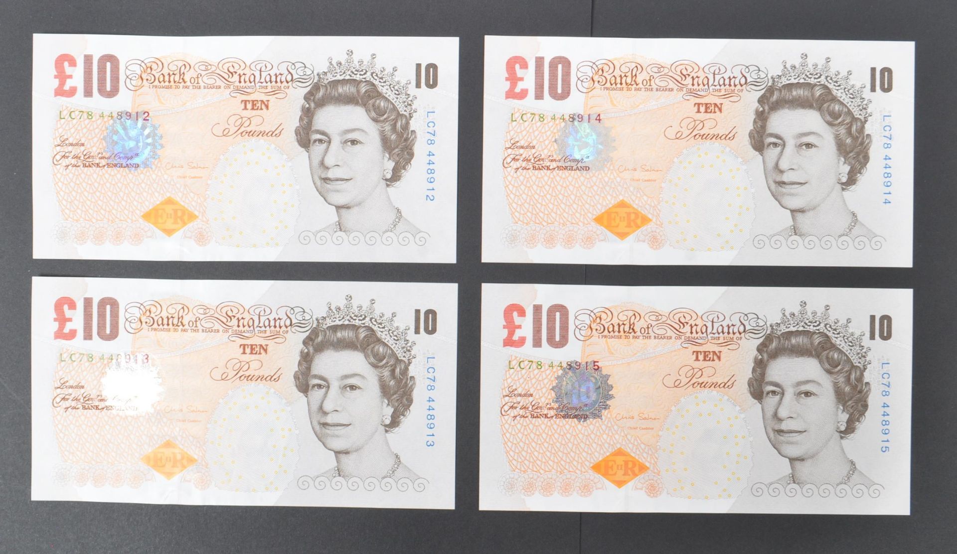 COLLECTION BRITISH UNCIRCULATED BANK NOTES - Image 43 of 52