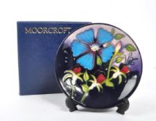 MOORCROFT POTTERY - CONTEMPORARY FLORAL PIN DISH