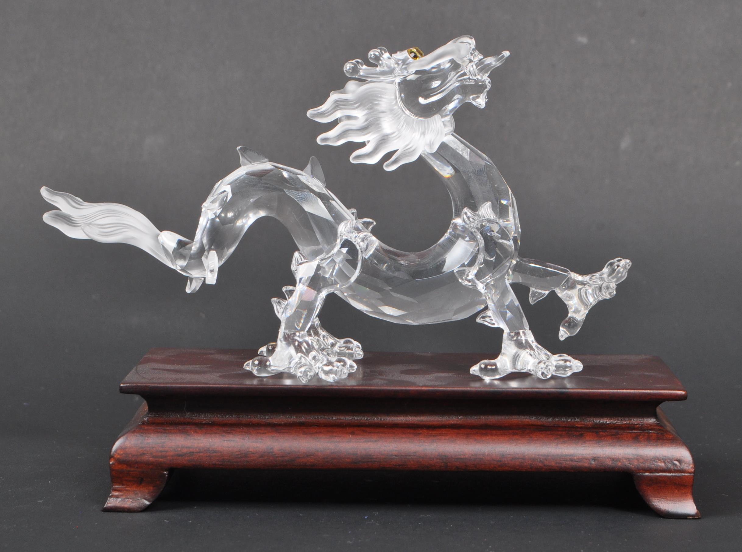 SWAROVSKI - BOXED FABLES AND TALES DRAGON FIGURE - Image 2 of 6
