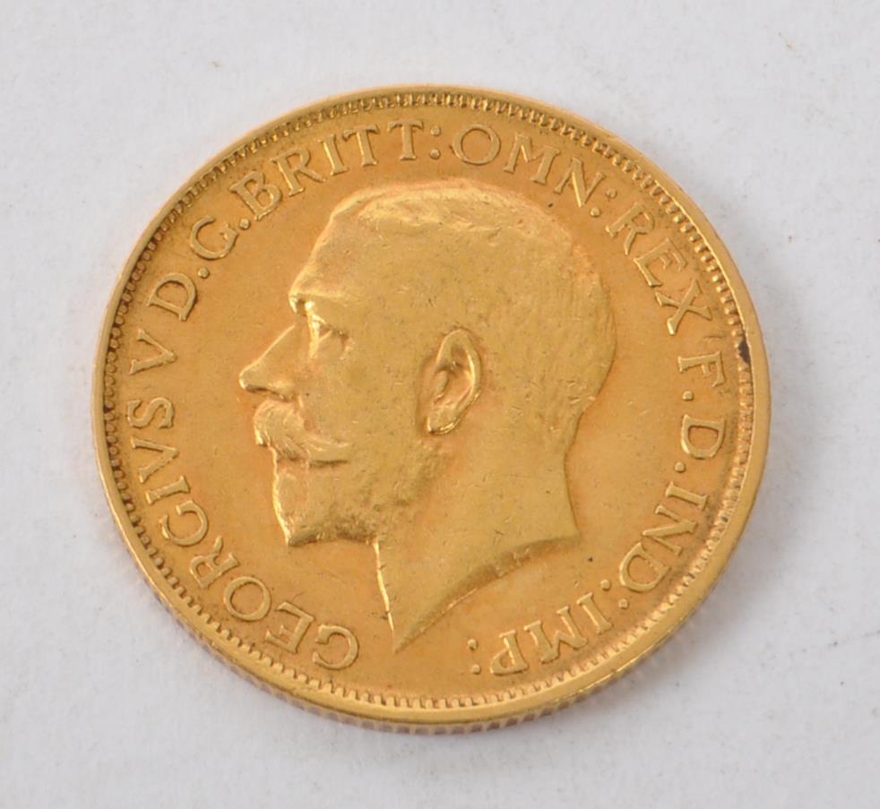 UNITED KINGDOM - GEORGE V FULL GOLD SOVEREIGN COIN - Image 2 of 2
