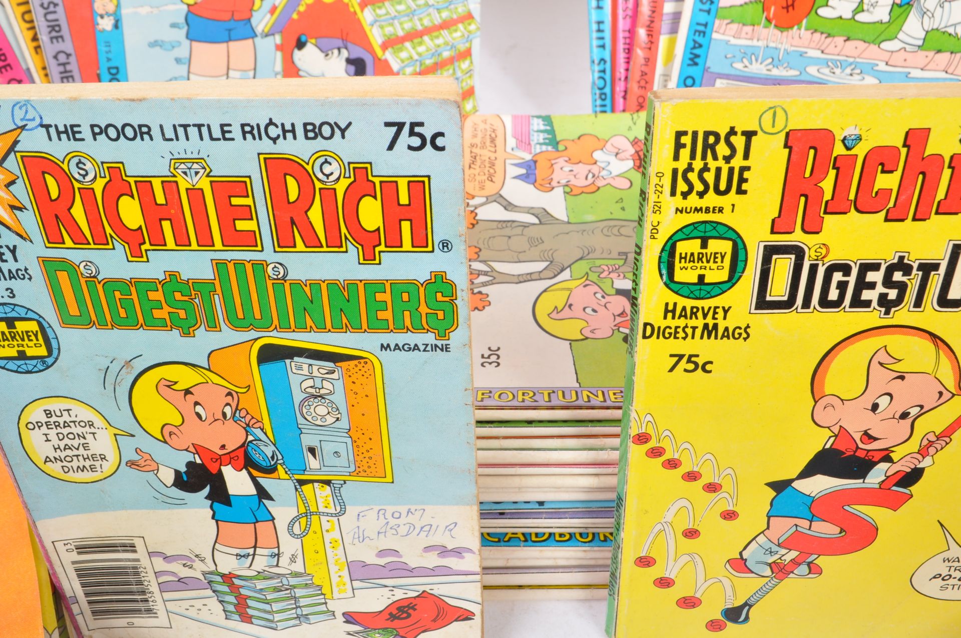 RICHIE RICH - COLLECTION OF FIFTY FIVE MAGAZINES - Bild 6 aus 7