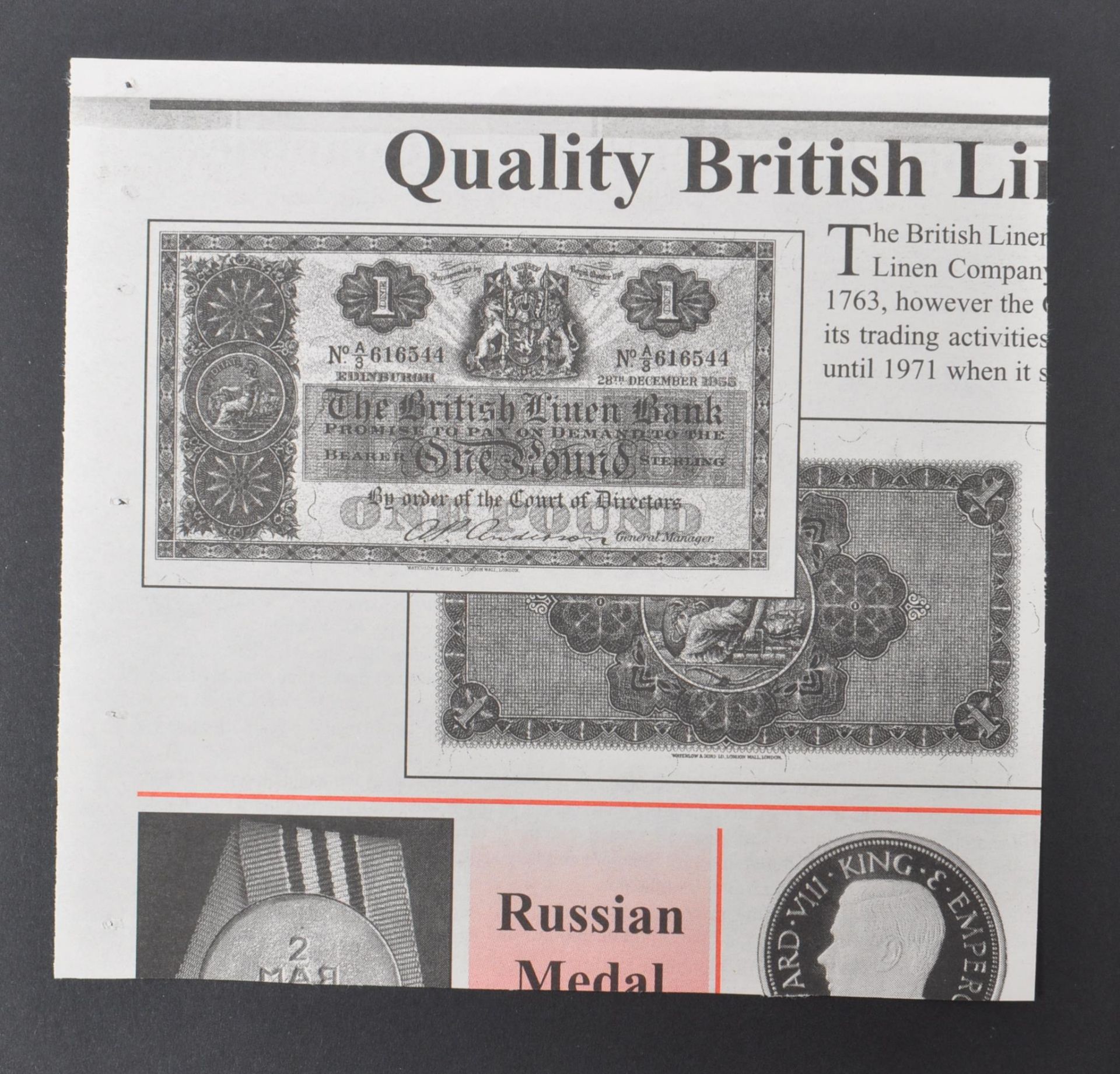 COLLECTION BRITISH UNCIRCULATED BANK NOTES - Image 10 of 52