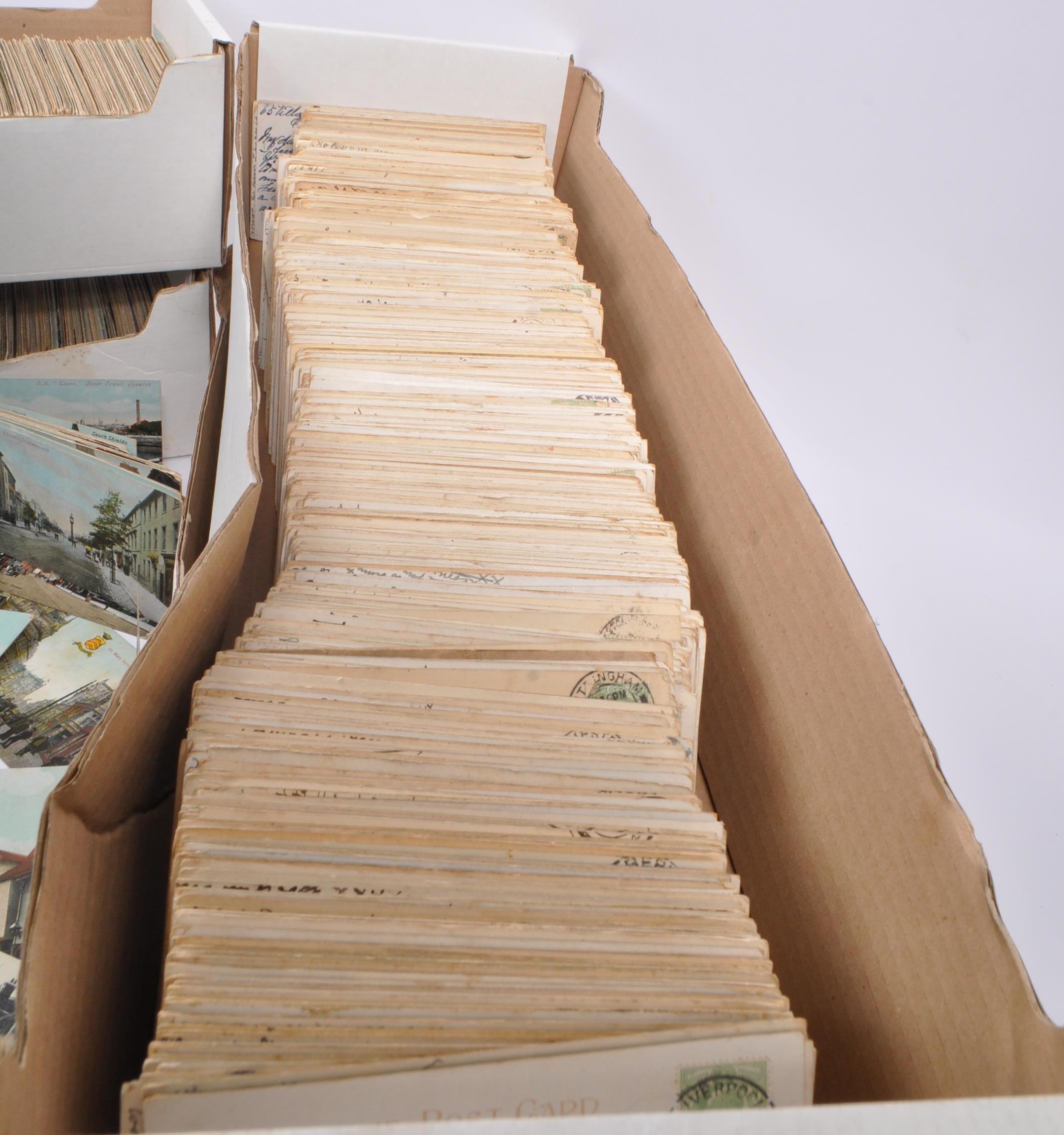 LARGE EXTENSIVE ACCUMULATION OF EARLY 20TH CENTURY POSTCARDS - Bild 2 aus 13