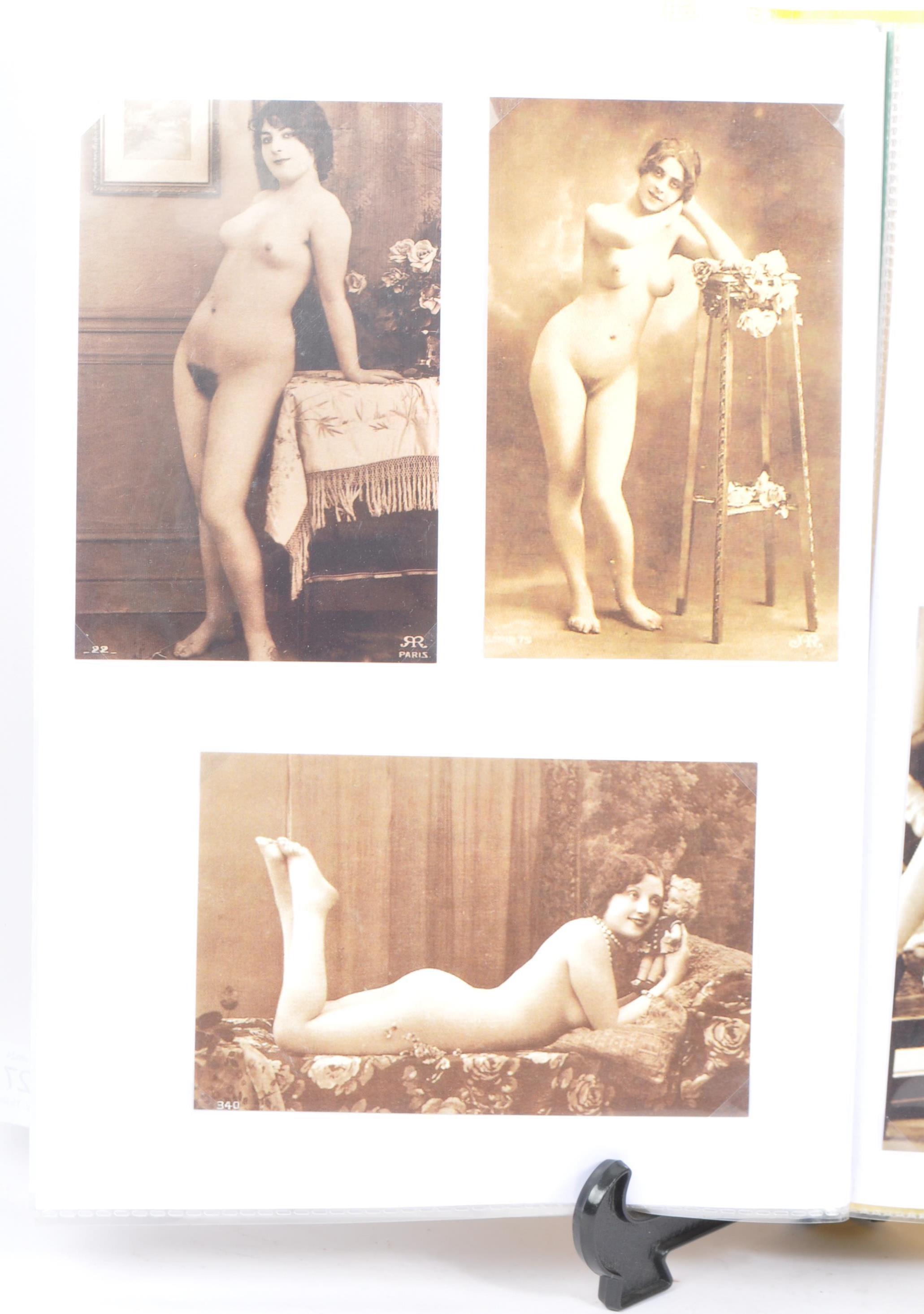 COLLECTION OF 20TH CENTURY FRENCH EROTIC NUDE POSTCARDS - Image 3 of 9