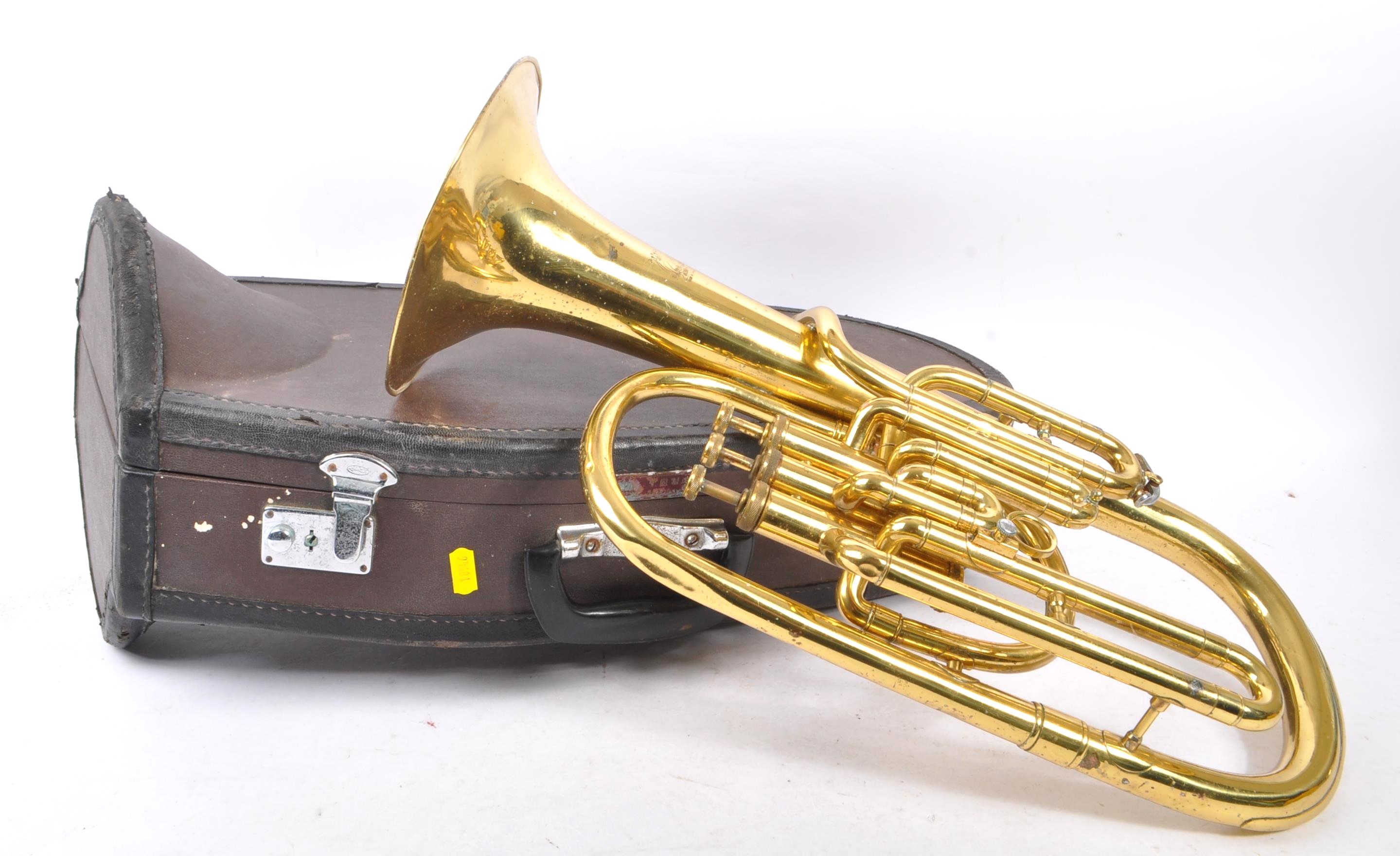 PARROT - VINTAGE 20TH CENTURY TENOR (ALTO) BRASS HORN