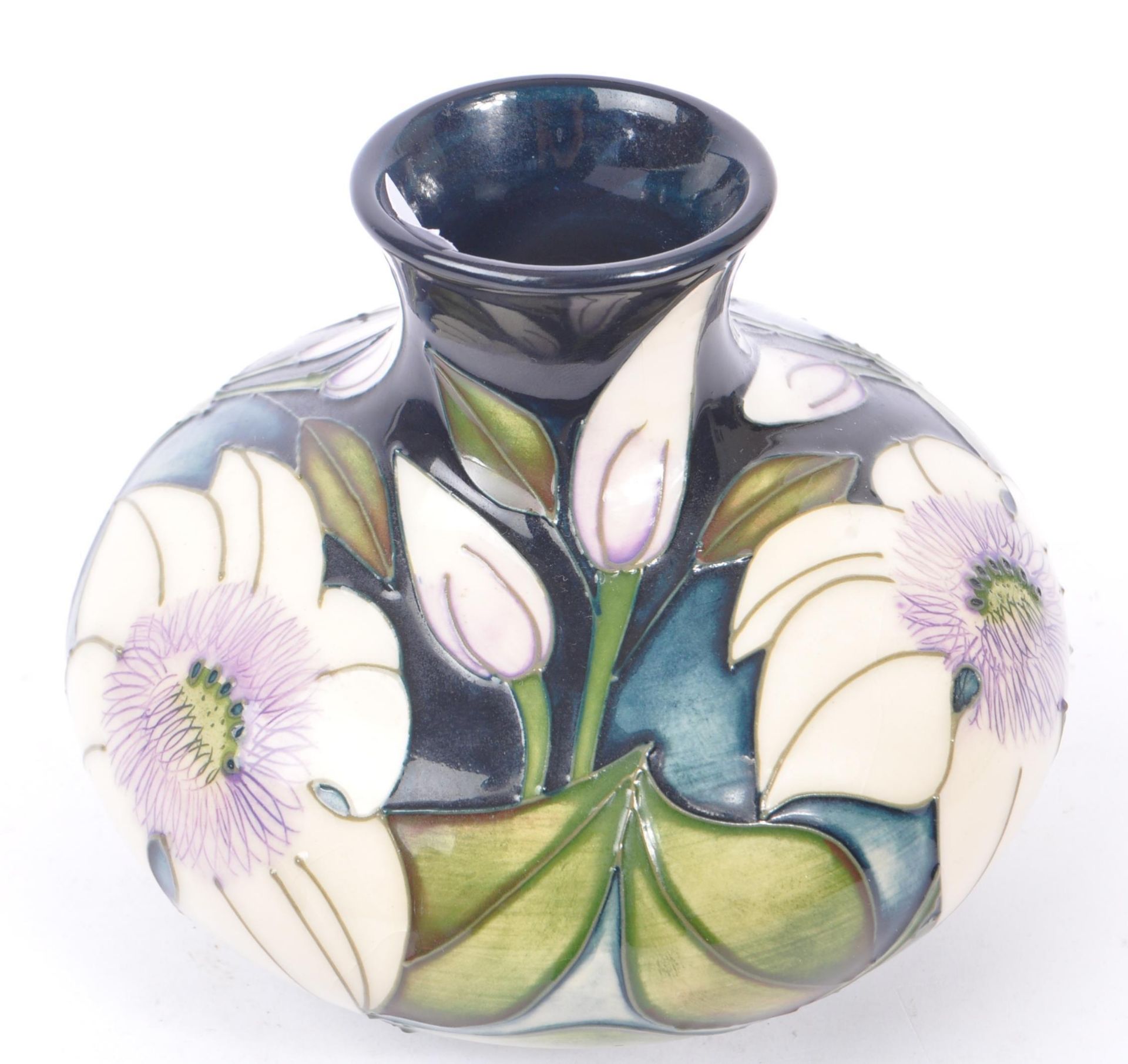 MOORCROFT - SIAN LEEPER - SOPHIE CHRISTINA PATTERN VASE - Image 5 of 6