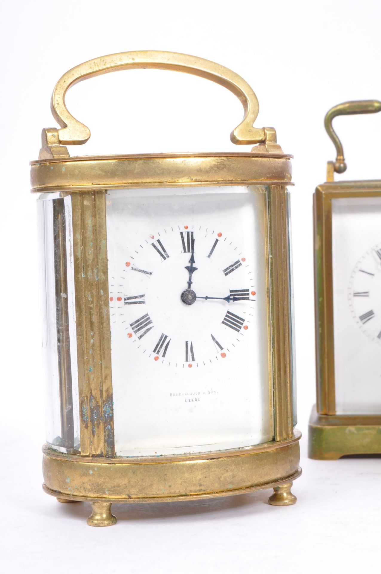 COLLECTION OF FRENCH AND ENGLISH CARRIAGE CLOCKS - Image 2 of 7
