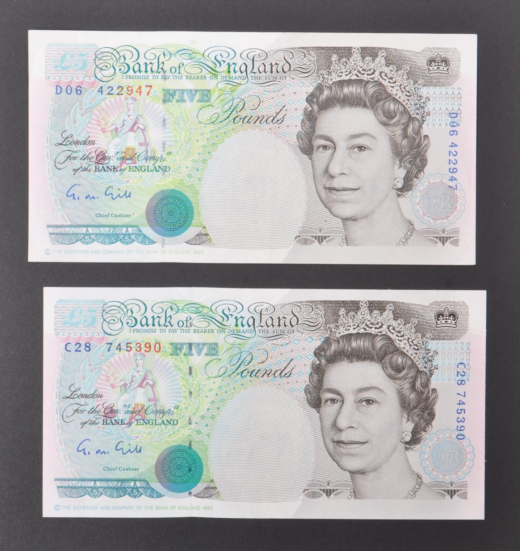 COLLECTION BRITISH UNCIRCULATED BANK NOTES - Image 21 of 52