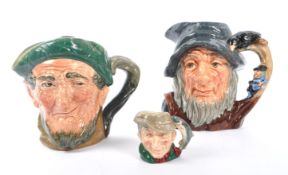 ROYAL DOULTON - COLLECTION OF TOBY JUGS