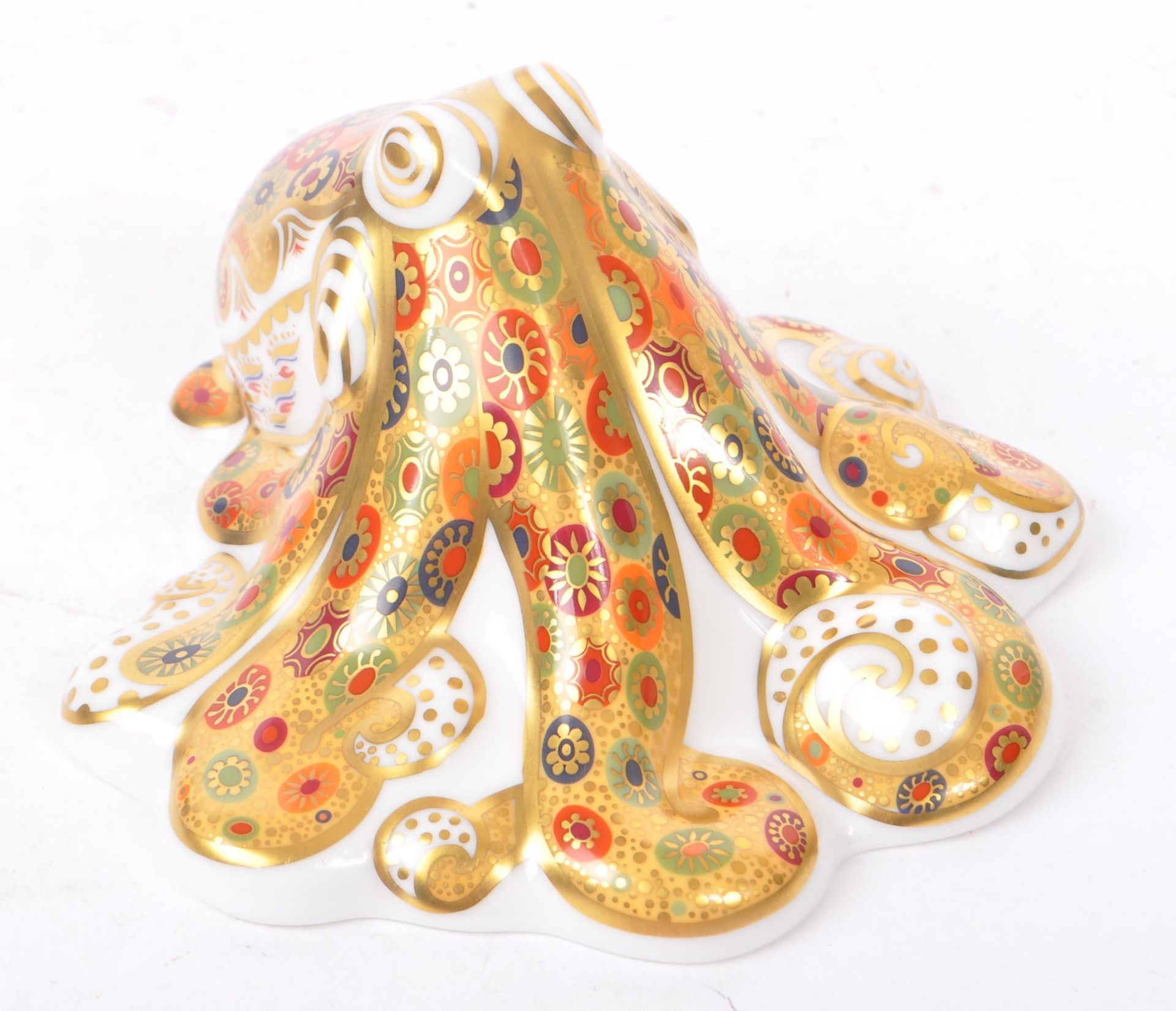 ROYAL CROWN DERBY - OCTOPUS GOLD SIGNATURE PAPERWEIGHT - Image 4 of 7