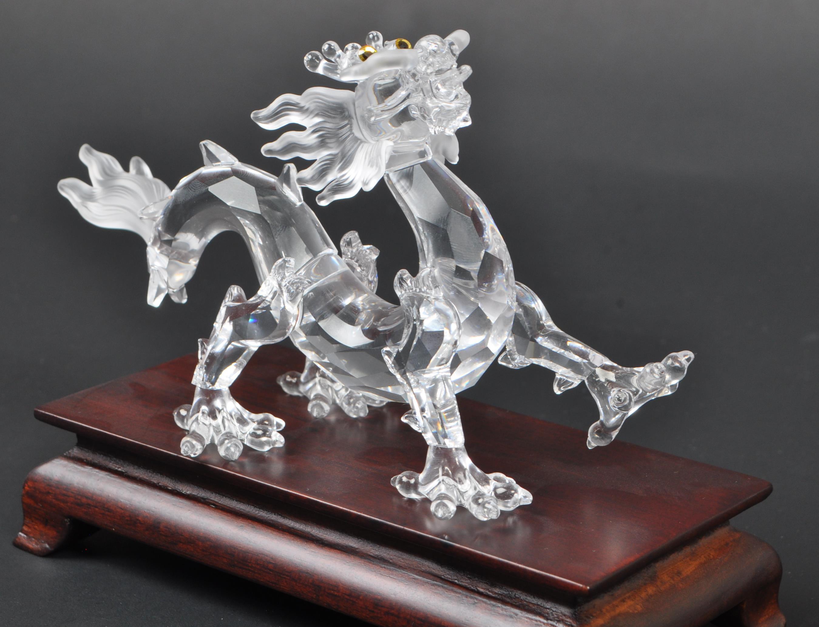 SWAROVSKI - BOXED FABLES AND TALES DRAGON FIGURE - Image 3 of 6