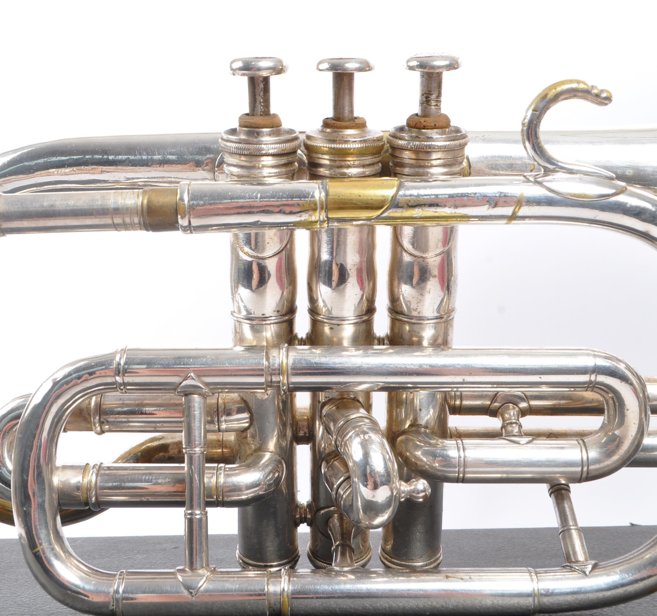 BOOSEY & CO. - EARLY 20TH CENTURY LIGHT VALVE CORNET - Image 8 of 10