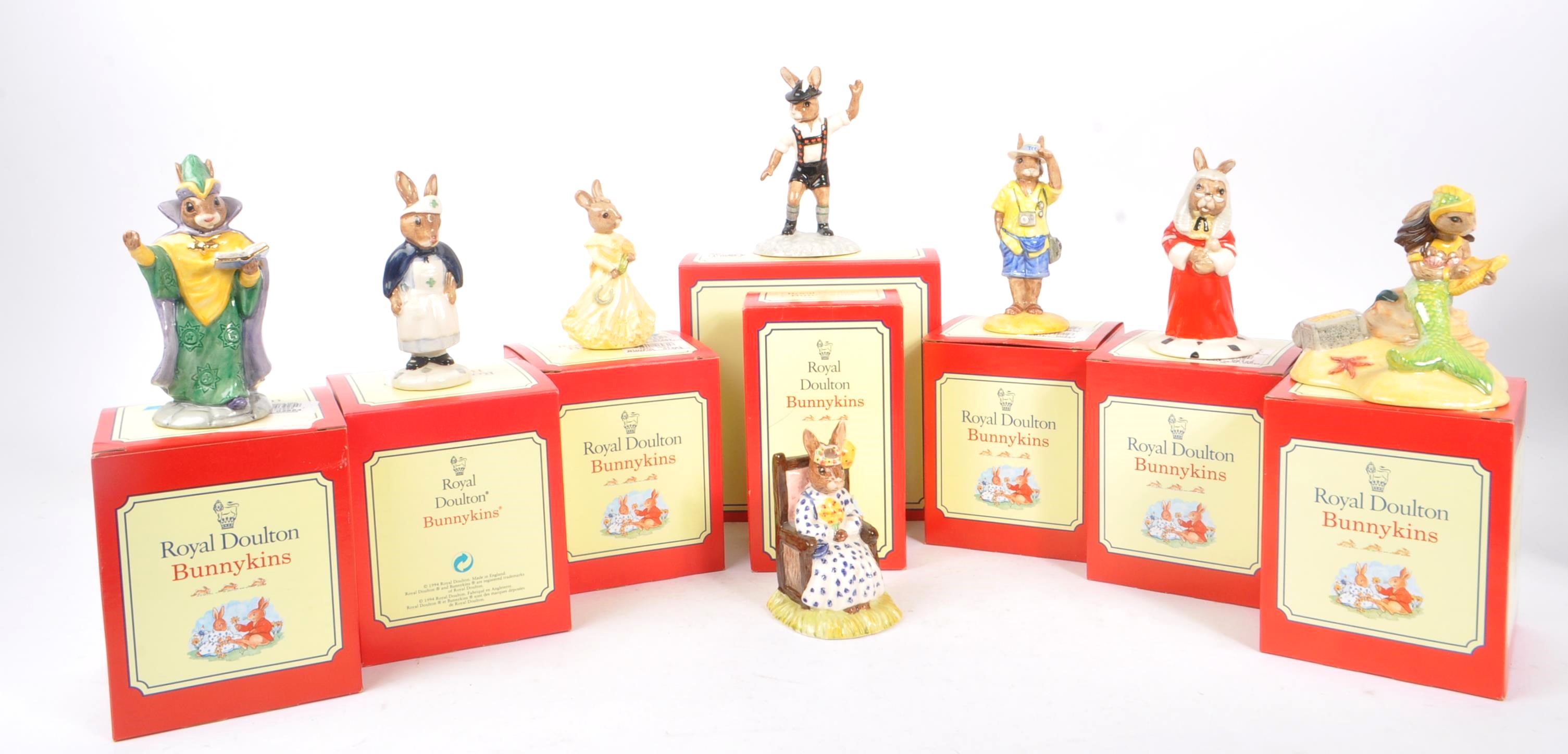 ROYAL DOULTON - BUNNYKINS - COLLECTION OF PORCELAIN FIGURES