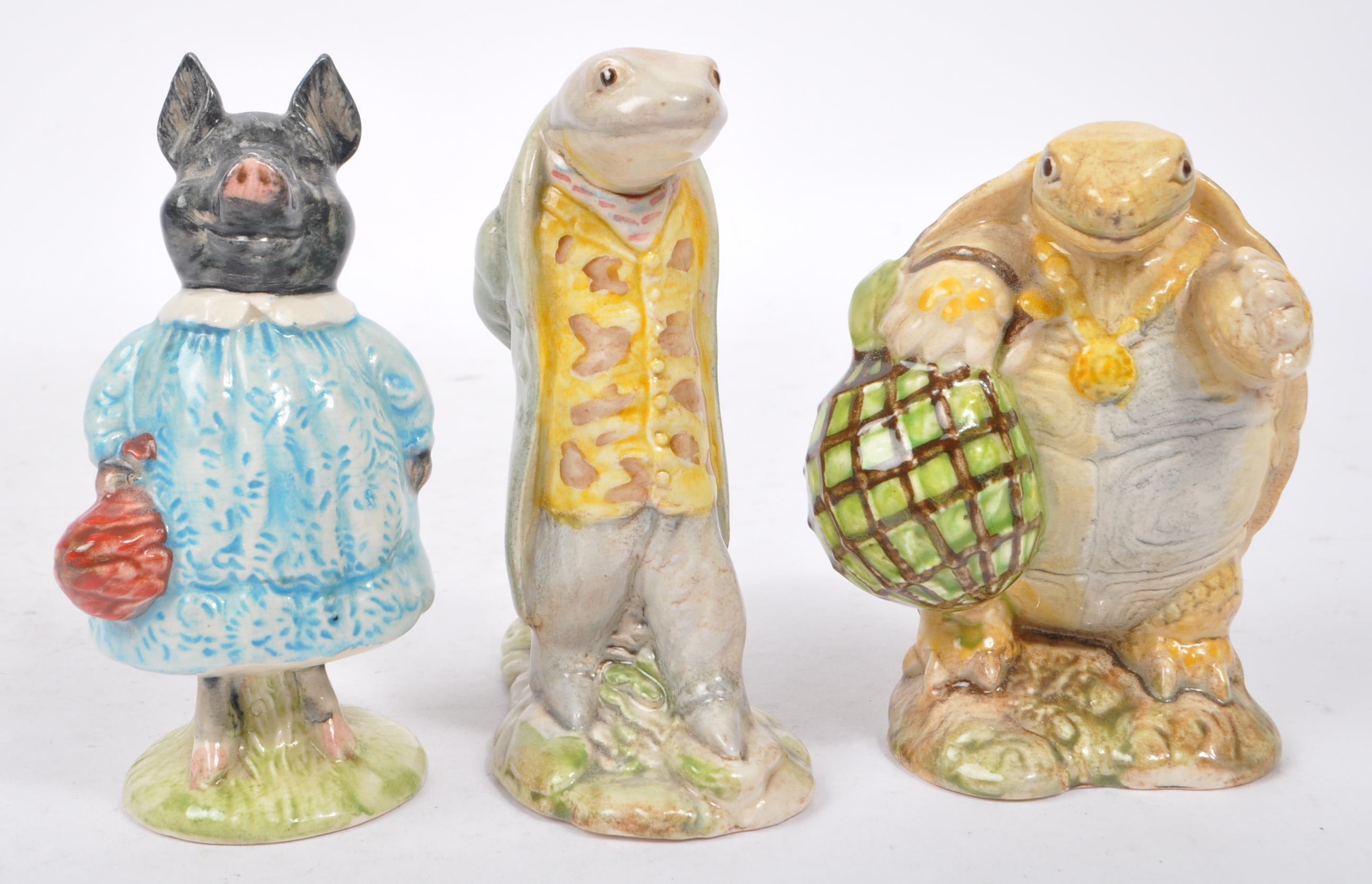 BEATRIX POTTER - BESWICK - COLLECTION OF THREE PORCELAIN FIGURES - Image 4 of 5