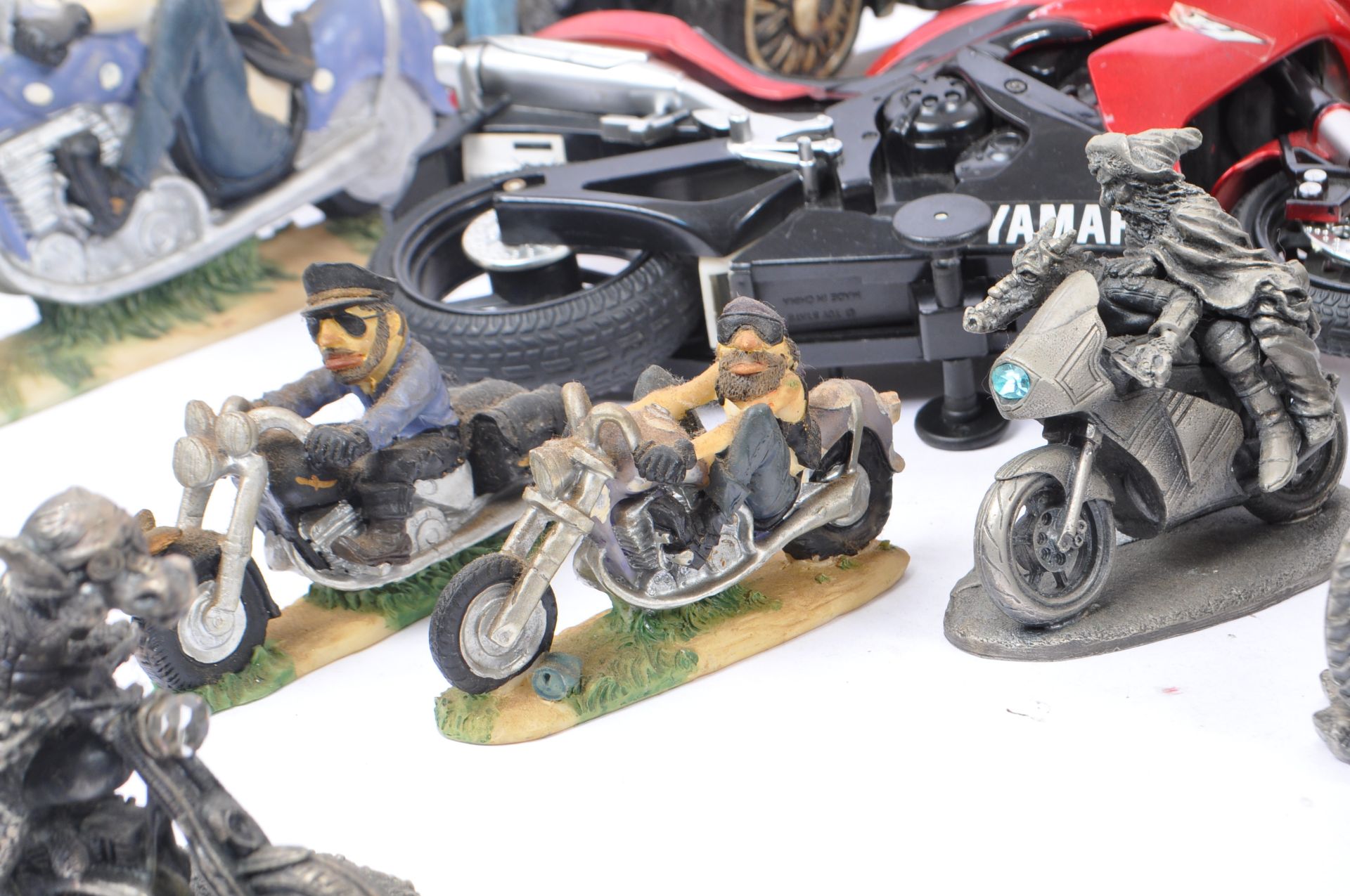 COLLECTION OF MOTORBIKE INTEREST FIGURINES - Image 4 of 7