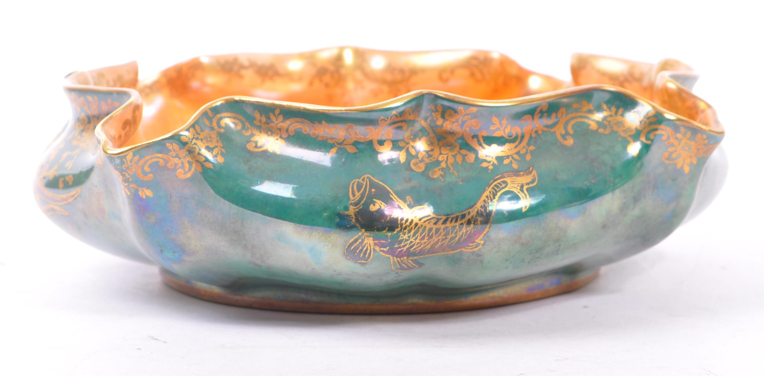 CROWN DEVON - FIELDING'S LUSTRINE LUSTRE MERMAID DISH - Image 3 of 7