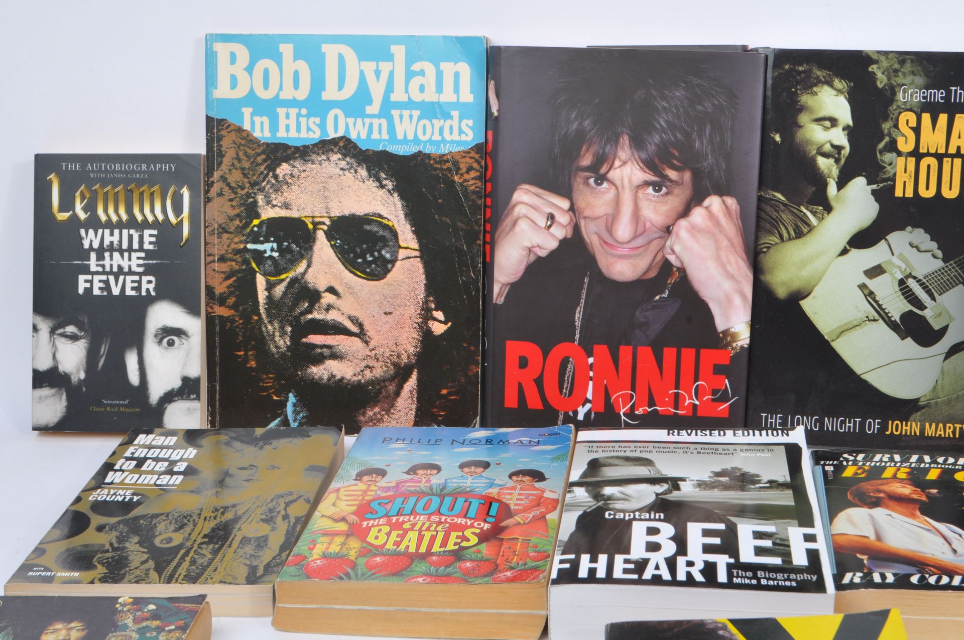 OF MUSIC INTEREST - COLLECTION OF ARTIST / BAND BIOGRAPHIES - Image 2 of 7