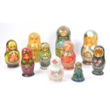 RUSSIAN USSR MATRYOSHKA GRADUATING NEST OF TABLES