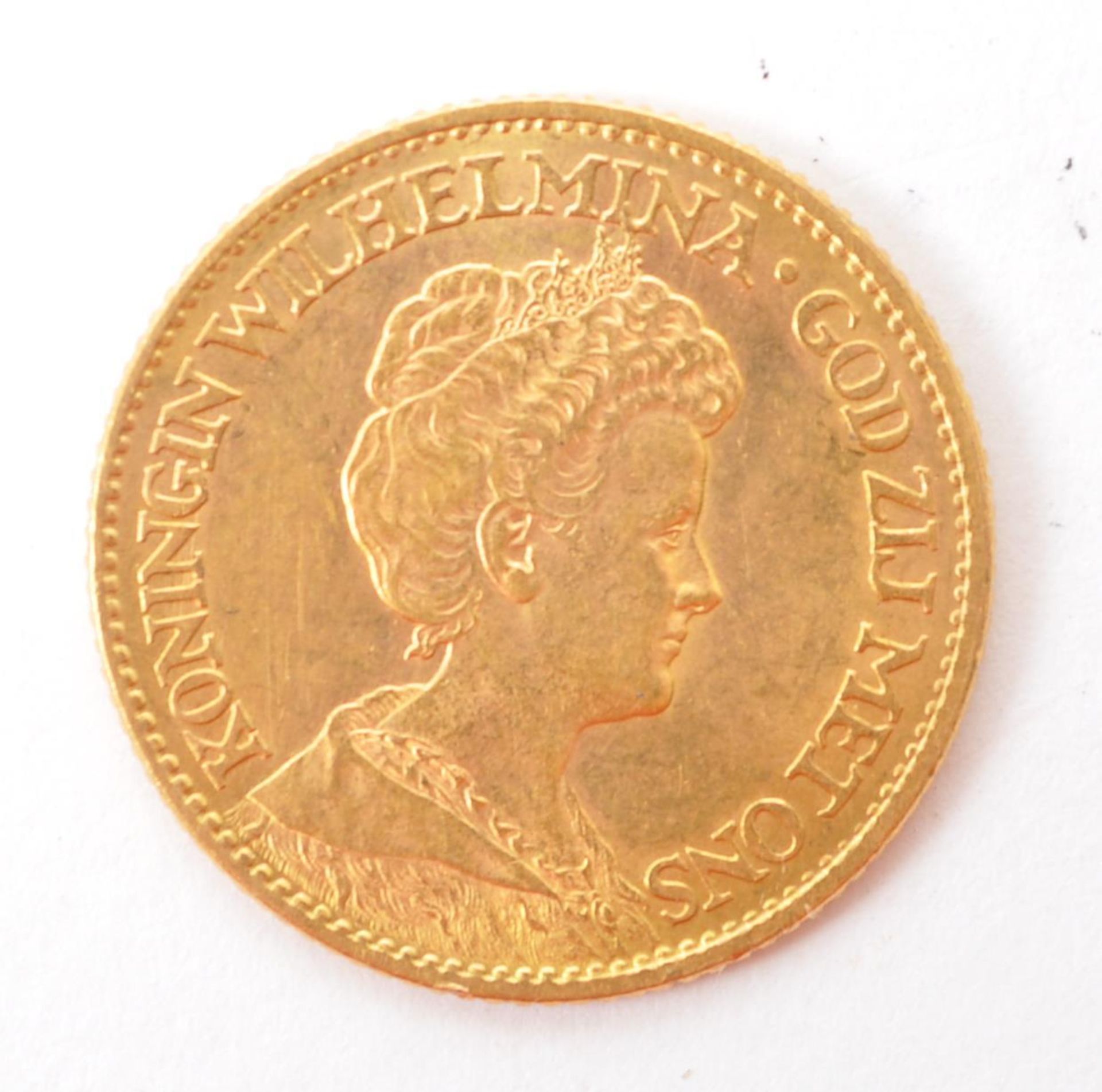 ROYAL DUTCH MINT - 10 GUILDER NETHERLANDS GOLD COIN