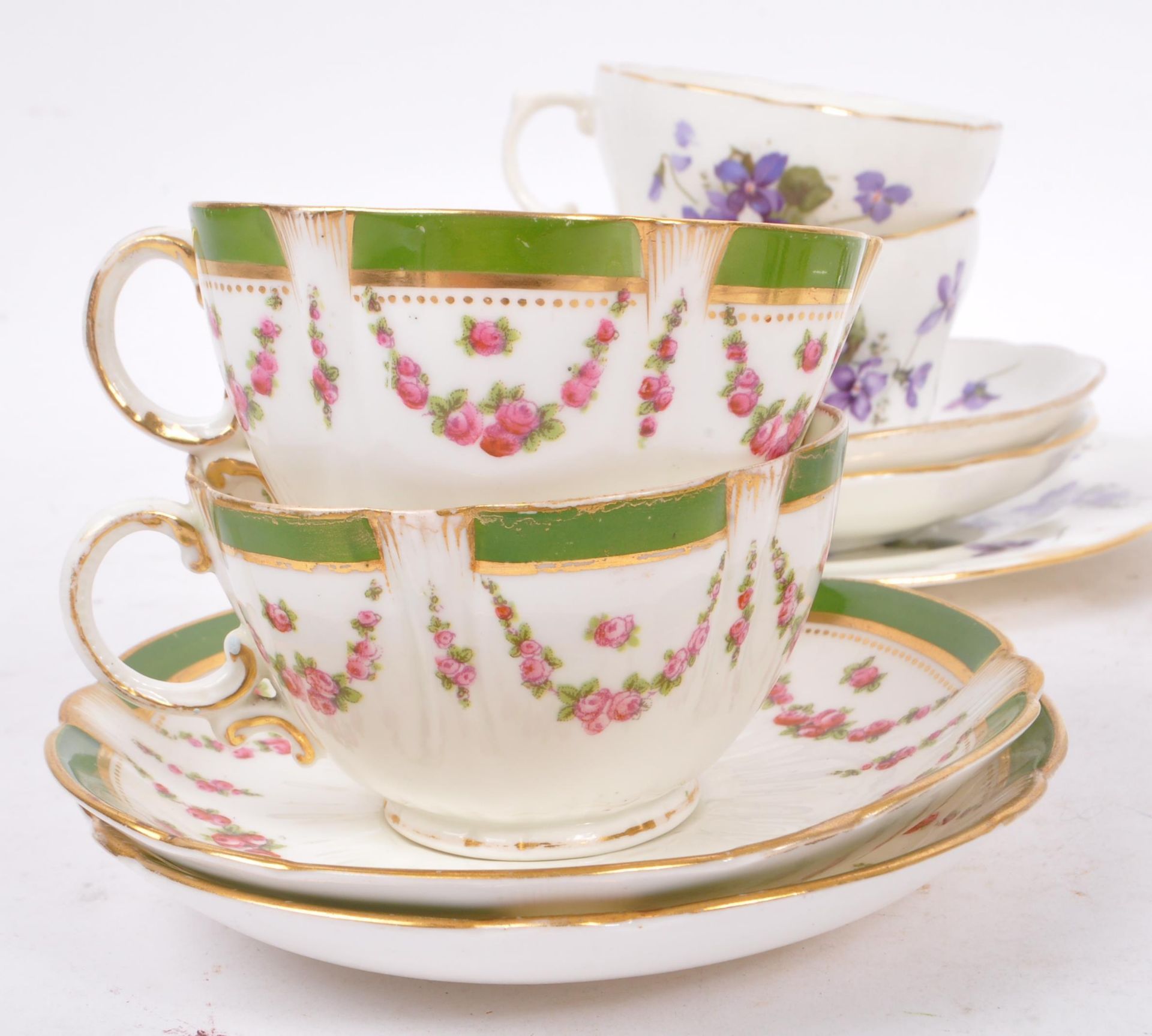 GEORGE JONES CRESCENT / HAMMERSLEY & CO - TEA SERVICE - Image 3 of 8