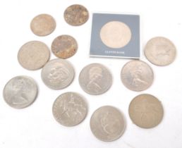 COLLECTION OF BRITISH COMMEMORATIVE COINS