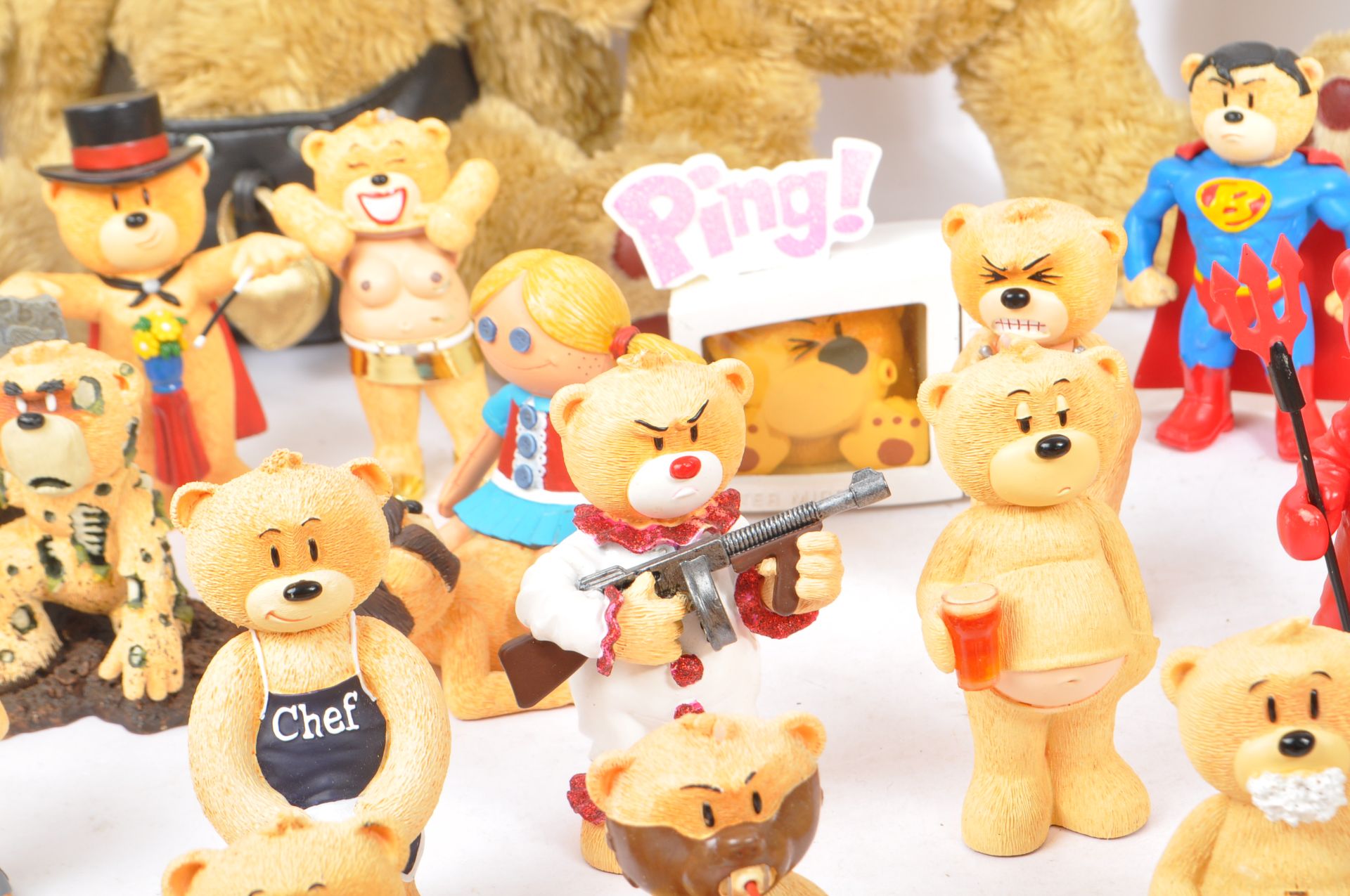 LARGE COLLECTION OF BAD TASTE BEARS FIGURINES - Image 5 of 12